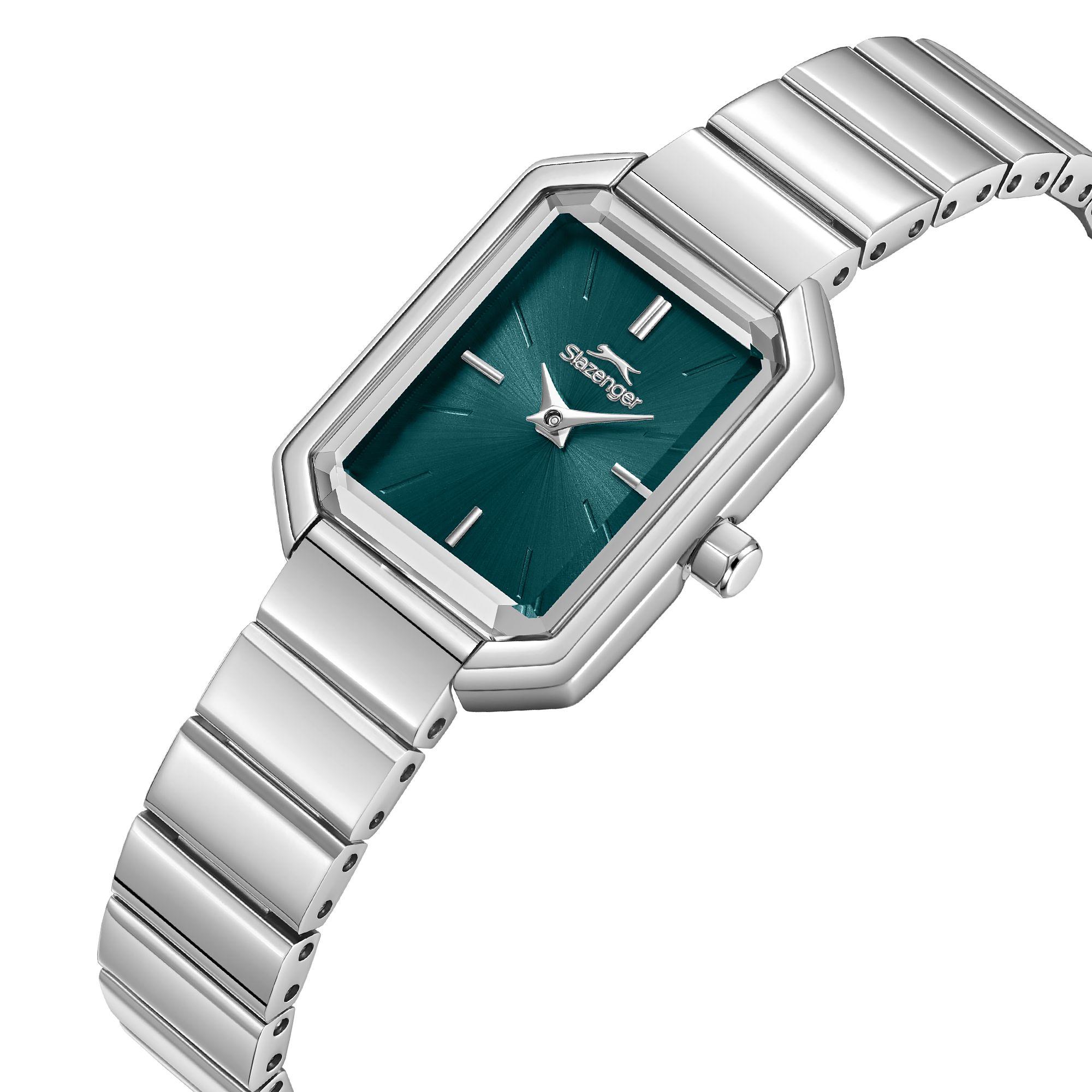 Slazenger Women's Analog Dark Green Dial Watch | SL.9.2621.3.370-women-watchesandjewellery-watches-image-3