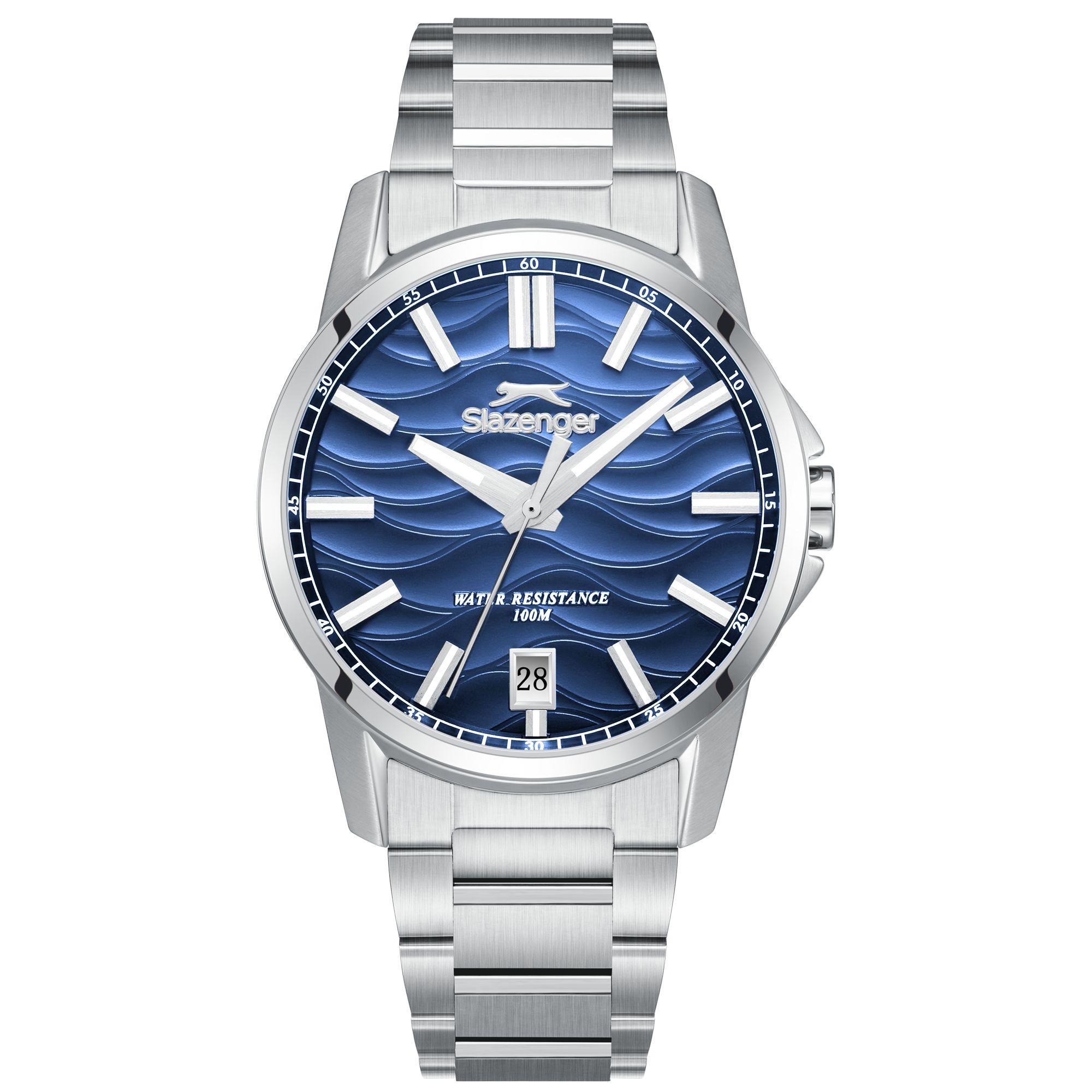 Slazenger Men's Analog Dark Blue Dial Watch | SL.9.2623.1.390-men-watchesandjewellery-watches-image-1