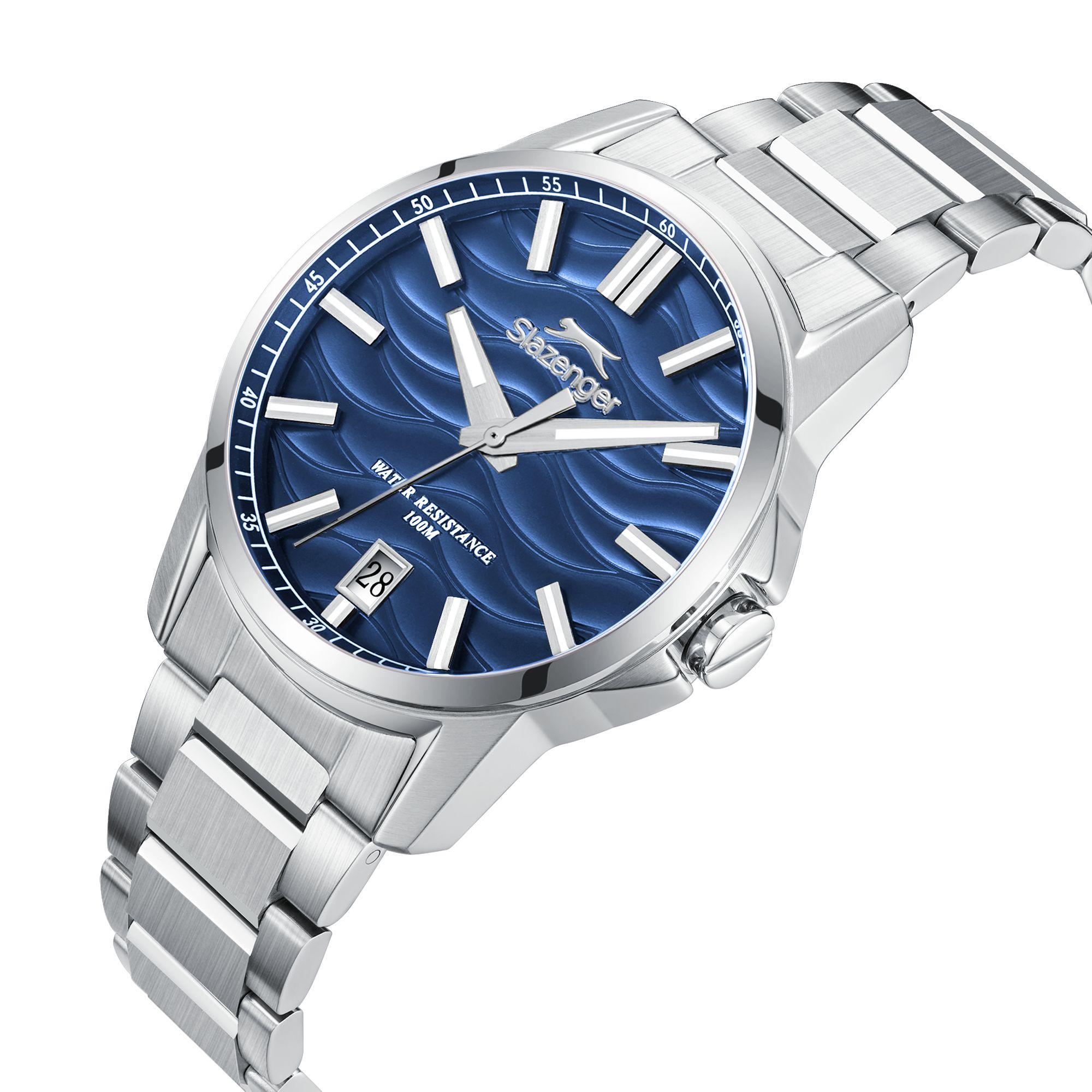 Slazenger Men's Analog Dark Blue Dial Watch | SL.9.2623.1.390-men-watchesandjewellery-watches-image-2