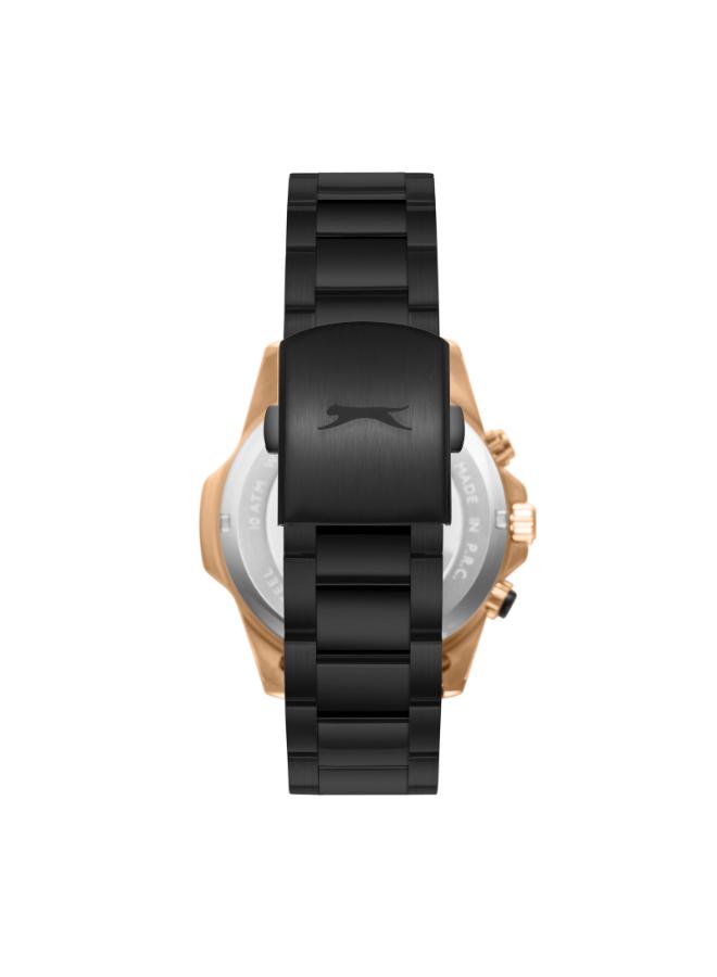 ساعة سلازنجر الرجالية متعددة الوظائف ذات مينا أسود | SL.9.2456.2.05-men-watchesandjewellery-watches-image-4