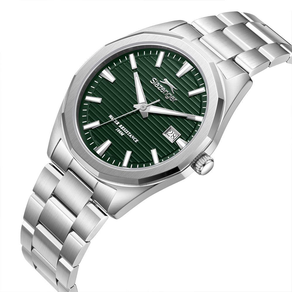 ساعة سلازنجر رجالية تناظرية بمينا أخضر داكن | SL.9.2638.1.370-men-watchesandjewellery-watches-image-3