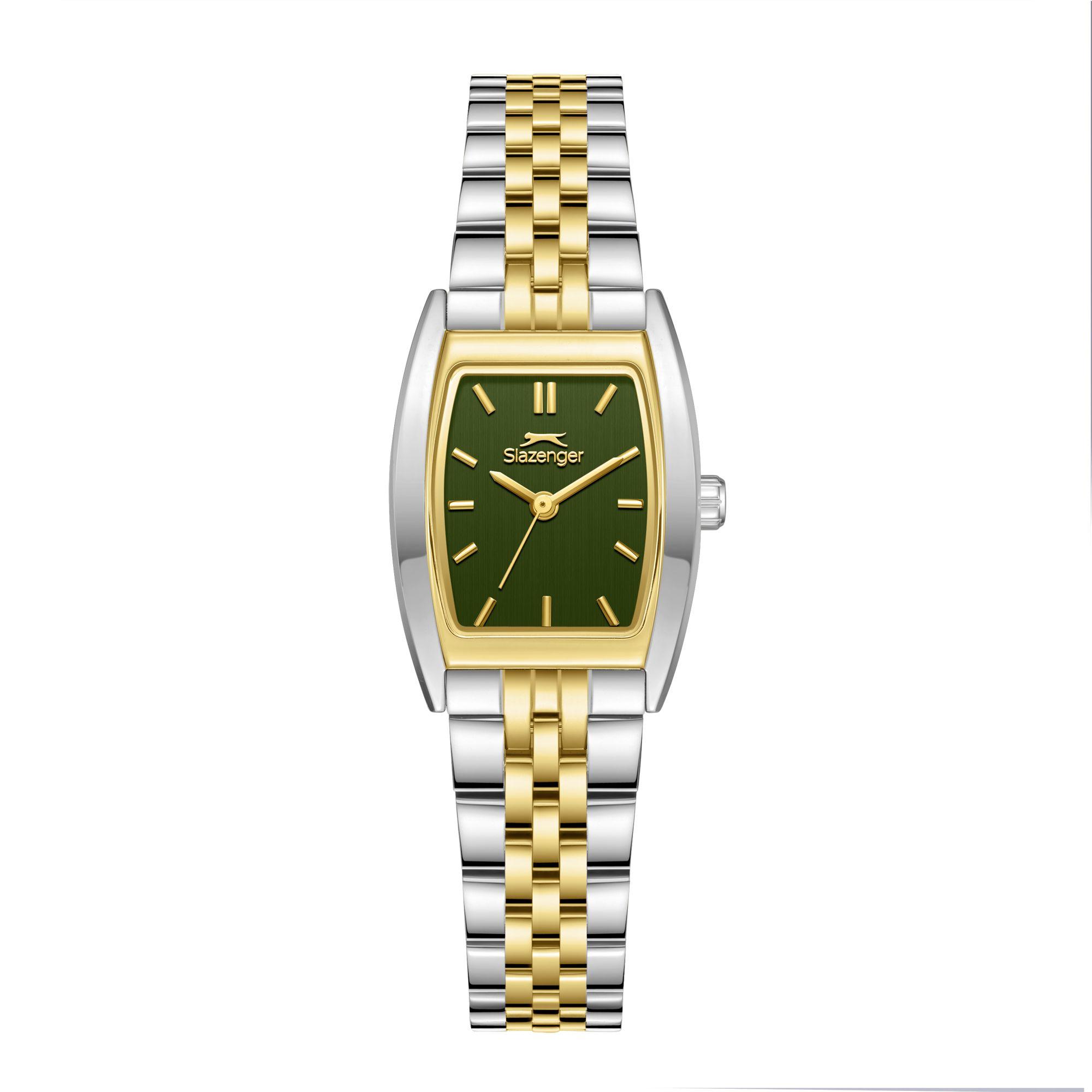 Slazenger Women's Analog Dark Green Dial Watch | SL.9.2640.3.270-women-watchesandjewellery-watches-image-1