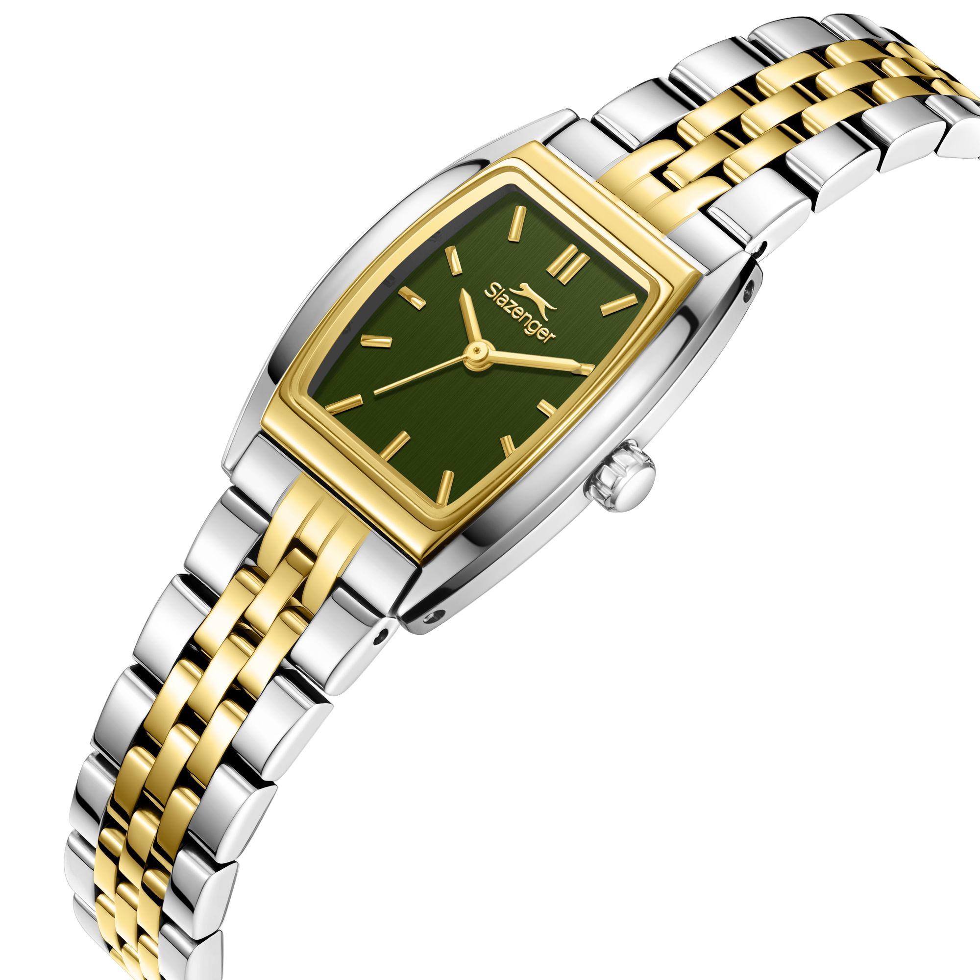 Slazenger Women's Analog Dark Green Dial Watch | SL.9.2640.3.270-women-watchesandjewellery-watches-image-3
