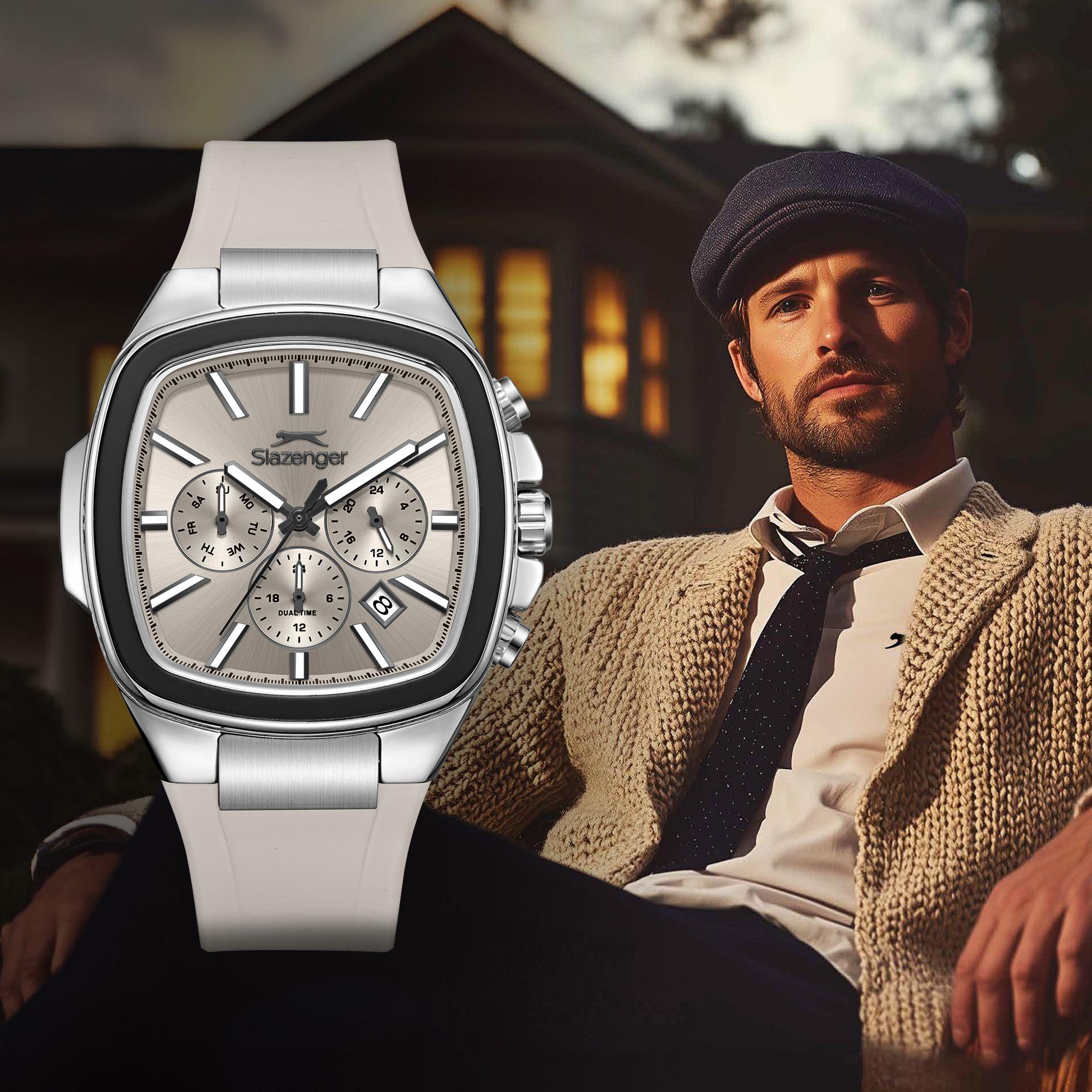 Slazenger Men's Multifunction Grey Dial Watch | SL.9.2643.2.366-men-watchesandjewellery-watches-image-2