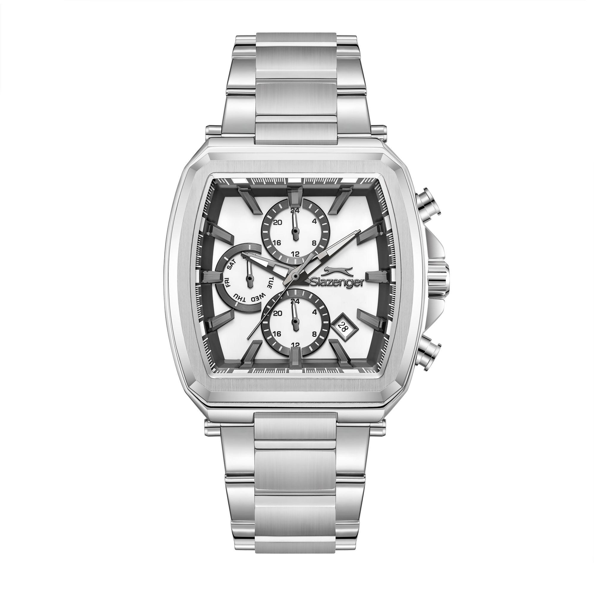 ساعة سلازنجر الرجالية متعددة الوظائف بمينا فضي | SL.9.2650.2.320-men-watchesandjewellery-watches-image-1