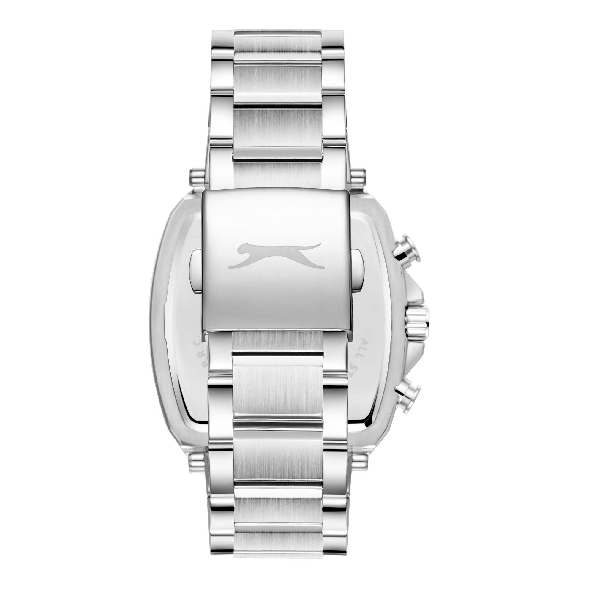ساعة سلازنجر الرجالية متعددة الوظائف بمينا فضي | SL.9.2650.2.320-men-watchesandjewellery-watches-image-5