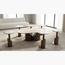 GLAMOURE HOME Natura Petal 7-Piece Stone Top Coffee Table and Side Table Set-promo_HC_SA_discountpromo_20042020-image-1