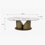 GLAMOURE HOME Calacatta 7-Piece Stone Top Coffee Table and Side Table Set-promo_HC_SA_discountpromo_20042020-image-5