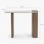 GLAMOURE HOME Solis Console Table-furniture-livingroom-consoletablesandmirrors-image-3
