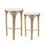 طقم 2 طاولة جانبية بسطح رخام - إيلا-furniture-livingroom-sideandendtables-image-2