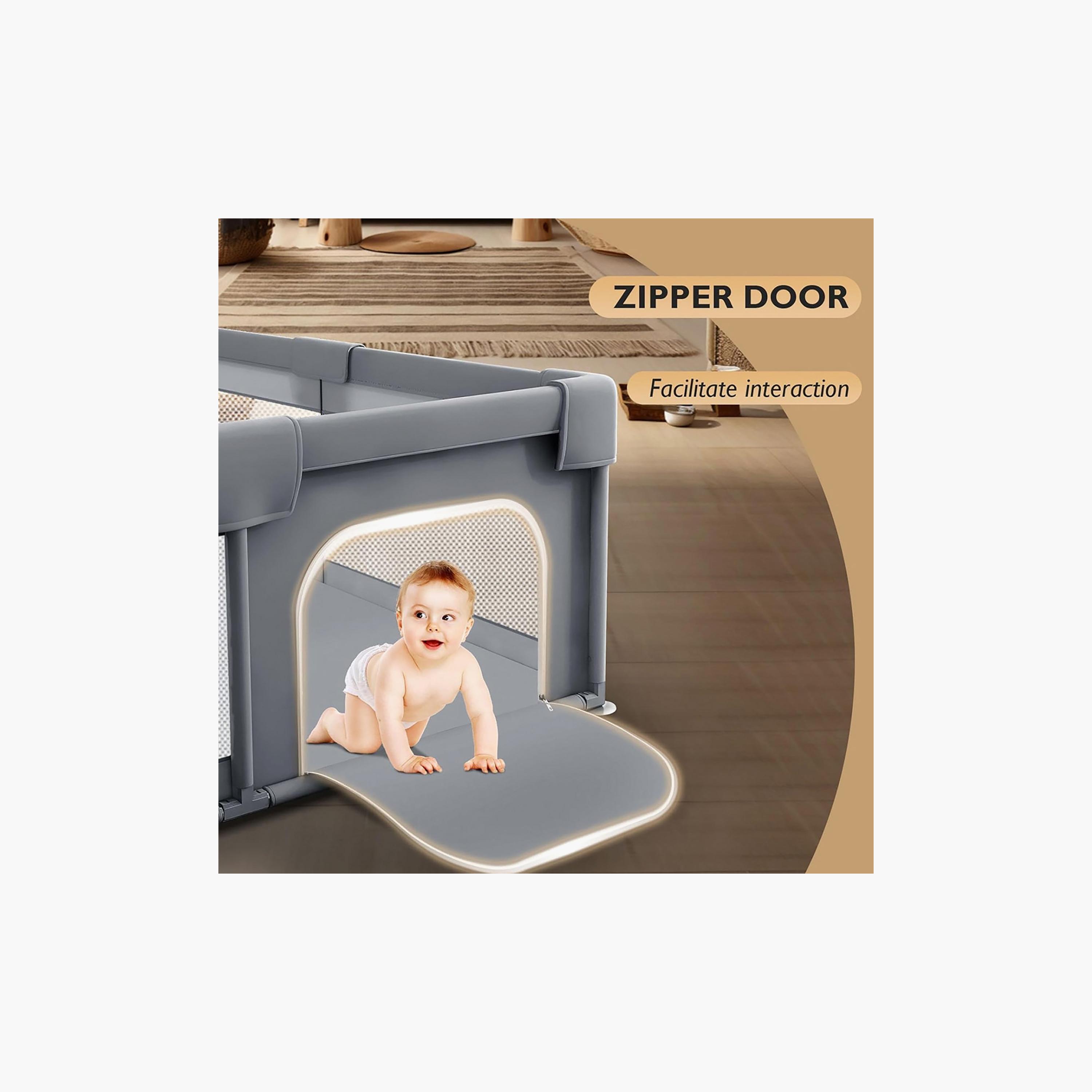 Star Babies 360 Visible Sturdy Anti-Fall Playpen Activity Center - 200 x 200 cm-baby-infantactivity-playpensandplaymats-image-6