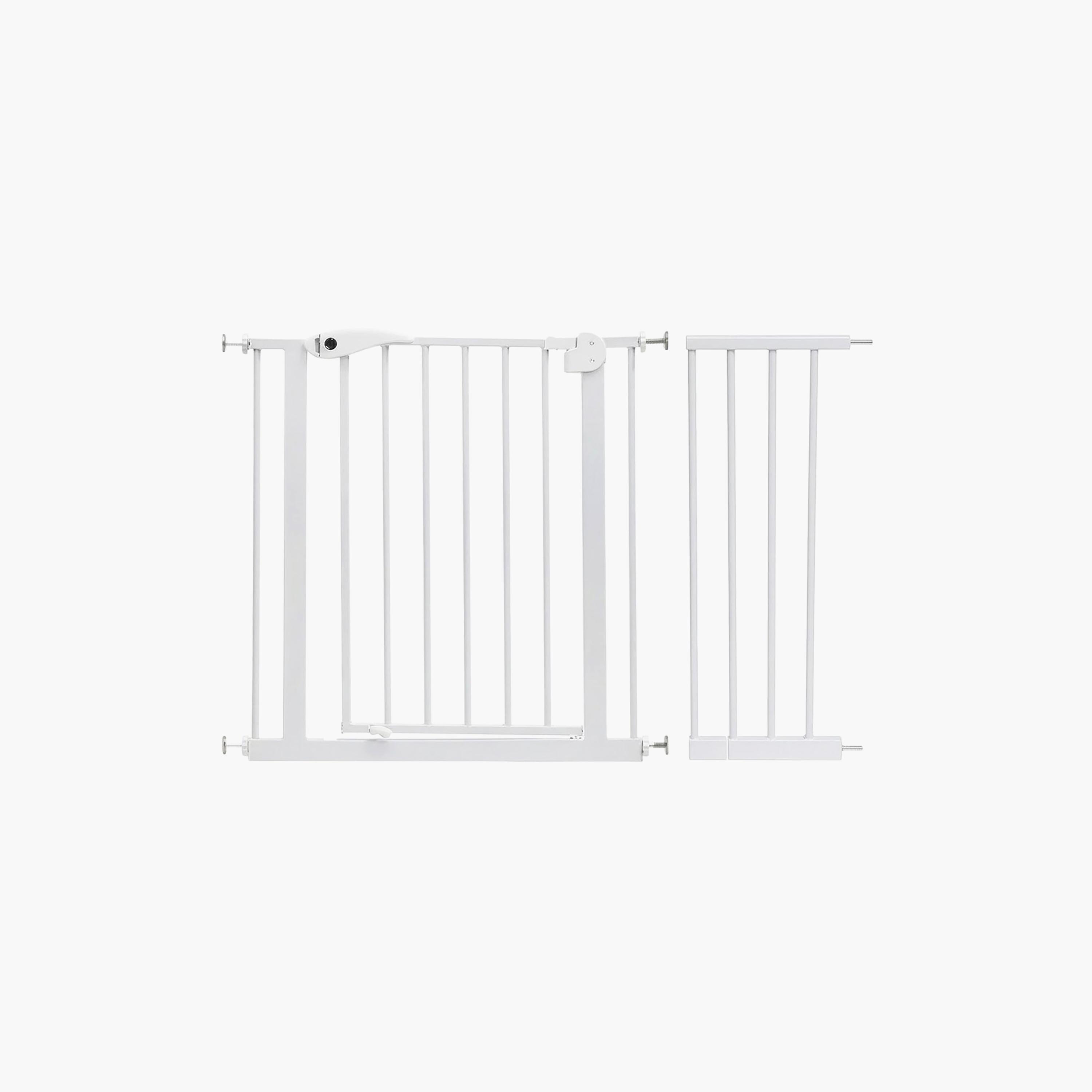 Star Babies Auto-Close Safety Gate with Extension - 75-84 + 30 cm-baby-healthandsafety-babyproofing-image-1