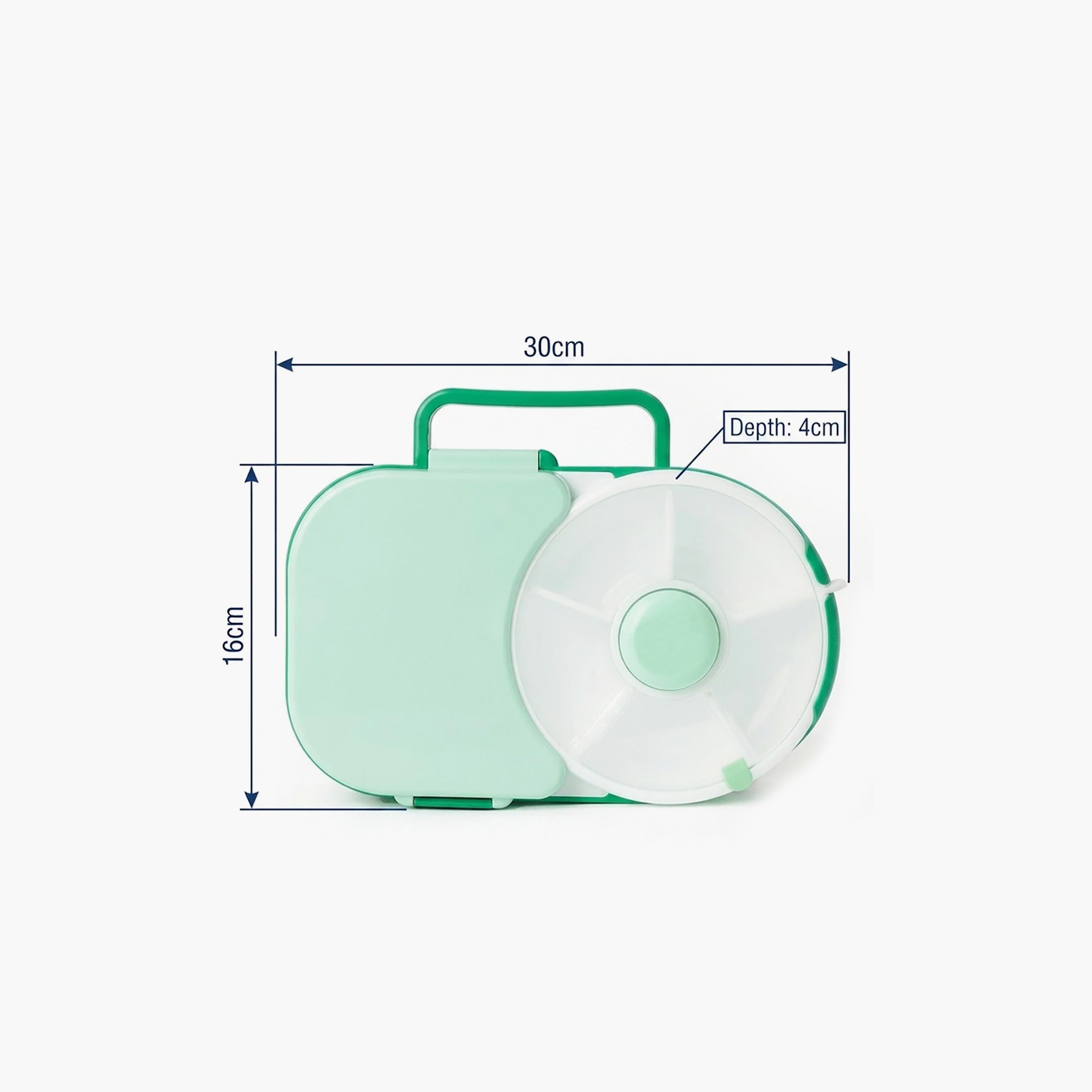 صندوق غداء بتصميم مقسم سادة مع مغزل قابل للفصل من ستار بيبيز - 870 مل-school-lunchessentials-lunchboxes-image-9
