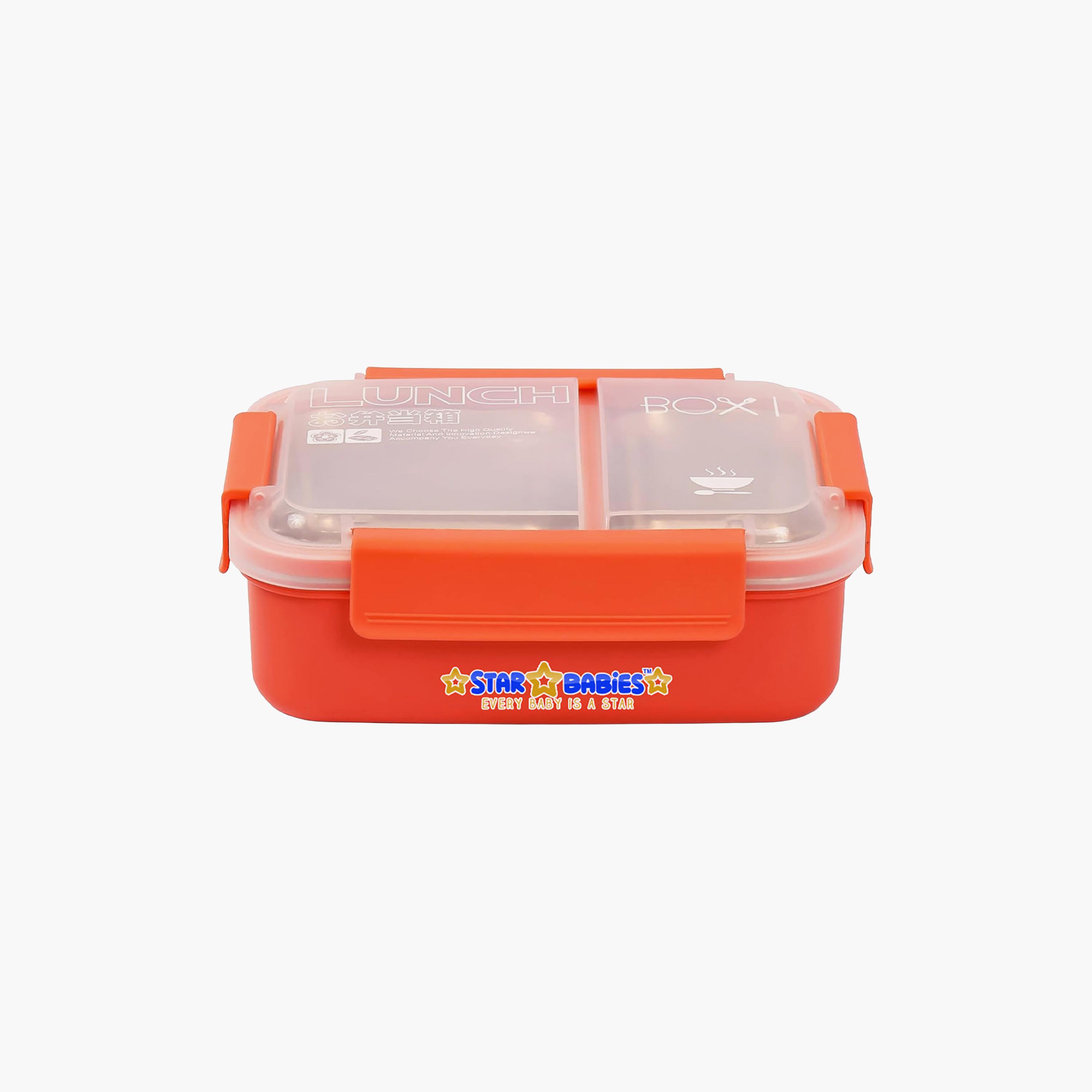 علبة غداء سادة معزولة بقسمين من ستار بيبيز - 1100 مل-school-lunchessentials-lunchboxes-image-1