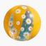 كرة سباحة بنقشة الزهور مقاس 50 سم - بلوفيرا-toys-outdoor-poolandbeach-beachtoys-image-3