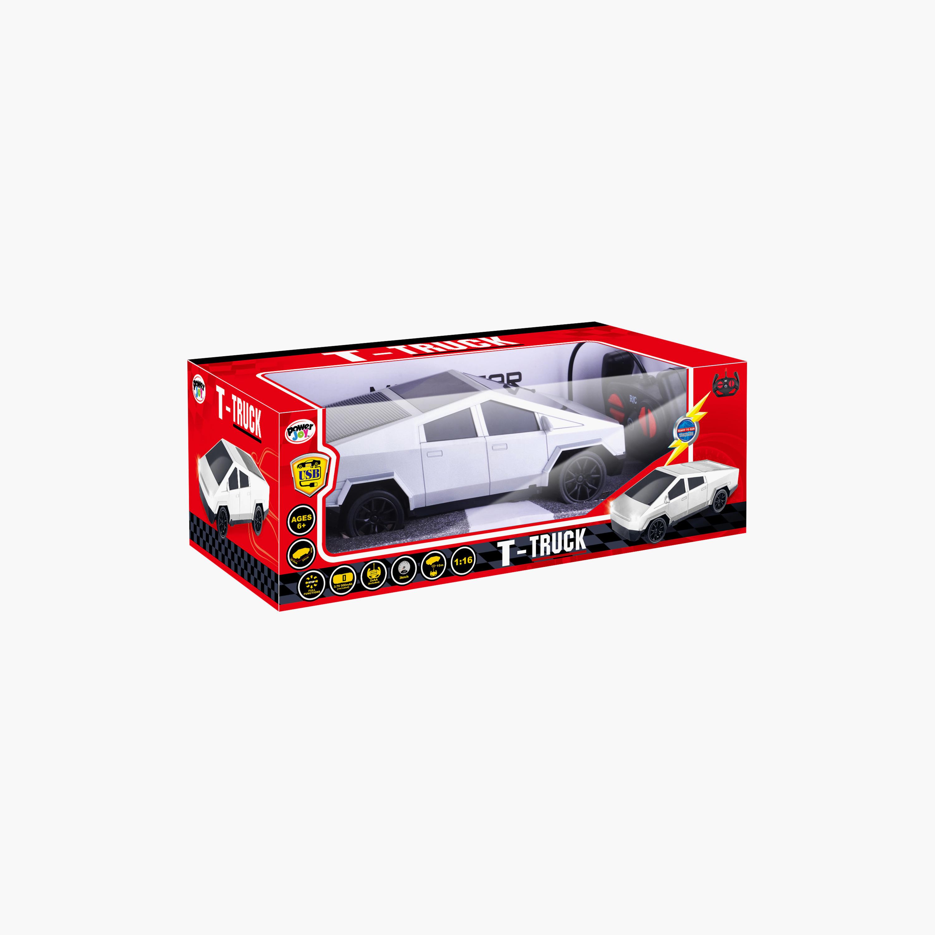 شاحنة تحكم عن بعد باور جوي T-Truck بمقياس 2.7G مع أضواء-toys-remotecontrolledvehicles-rccars-image-4