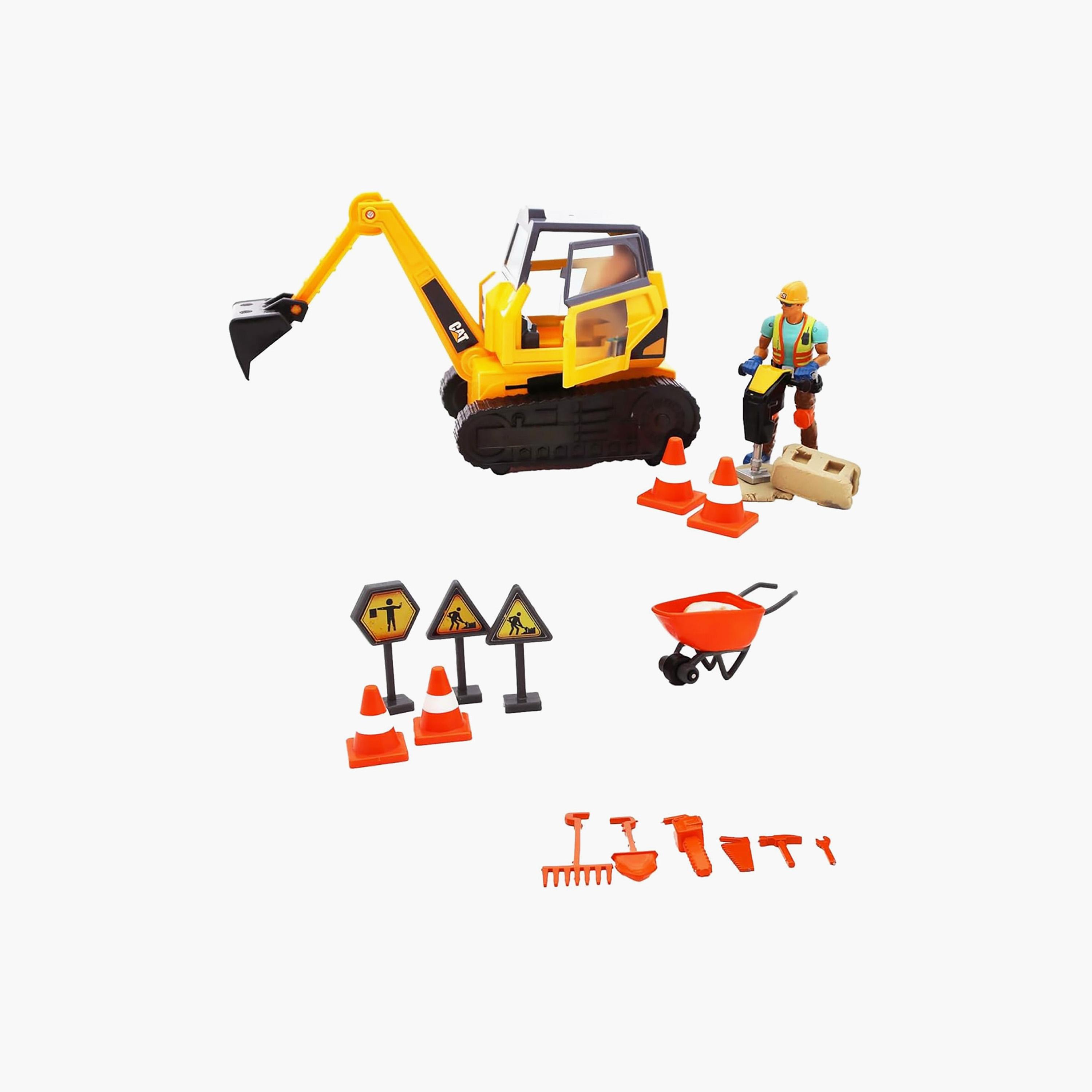 طقم لعبة حفارة كات وورك فورس التفاعلي-toys-roleplay-toolsandconstructionsets-image-1