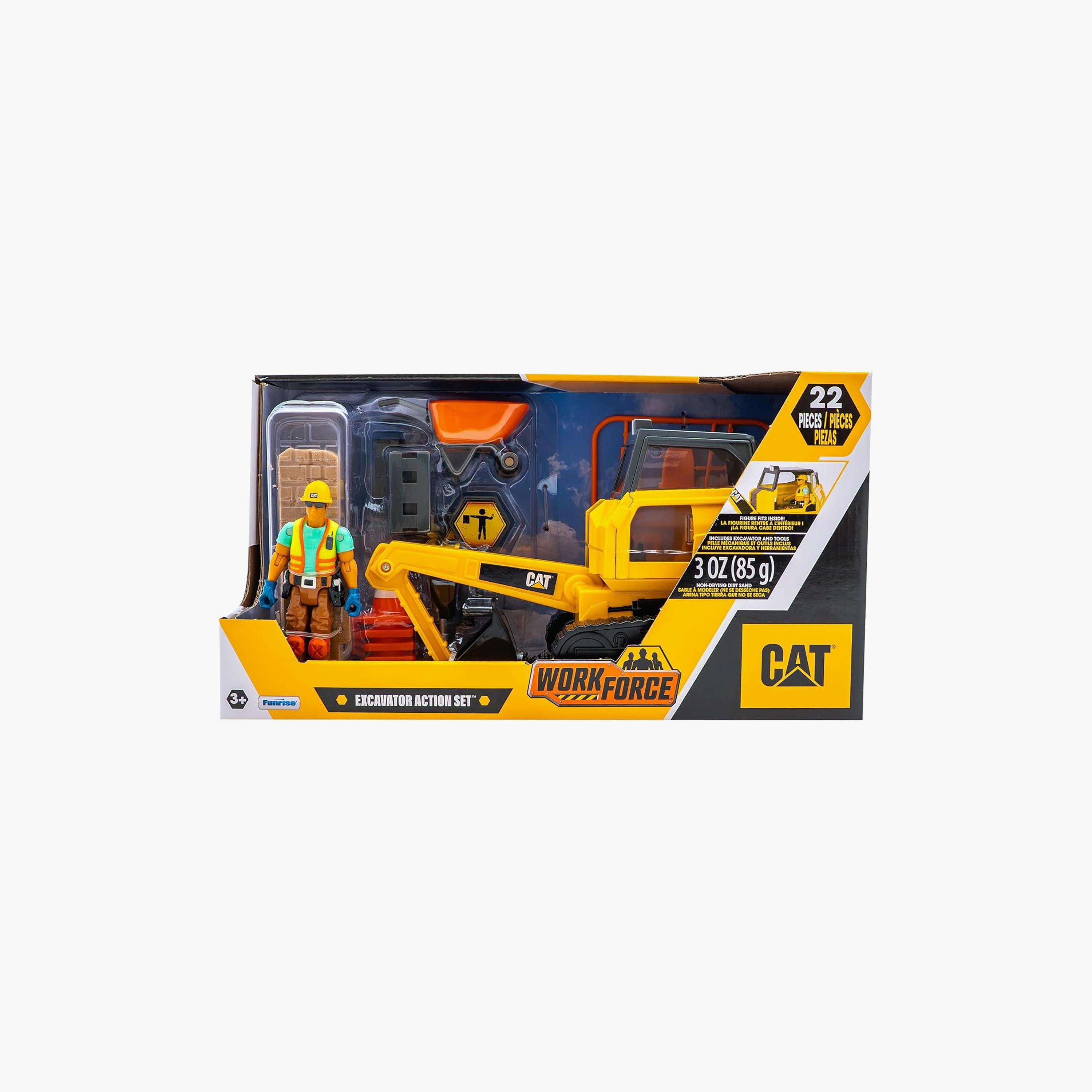 طقم لعبة حفارة كات وورك فورس التفاعلي-toys-roleplay-toolsandconstructionsets-image-4