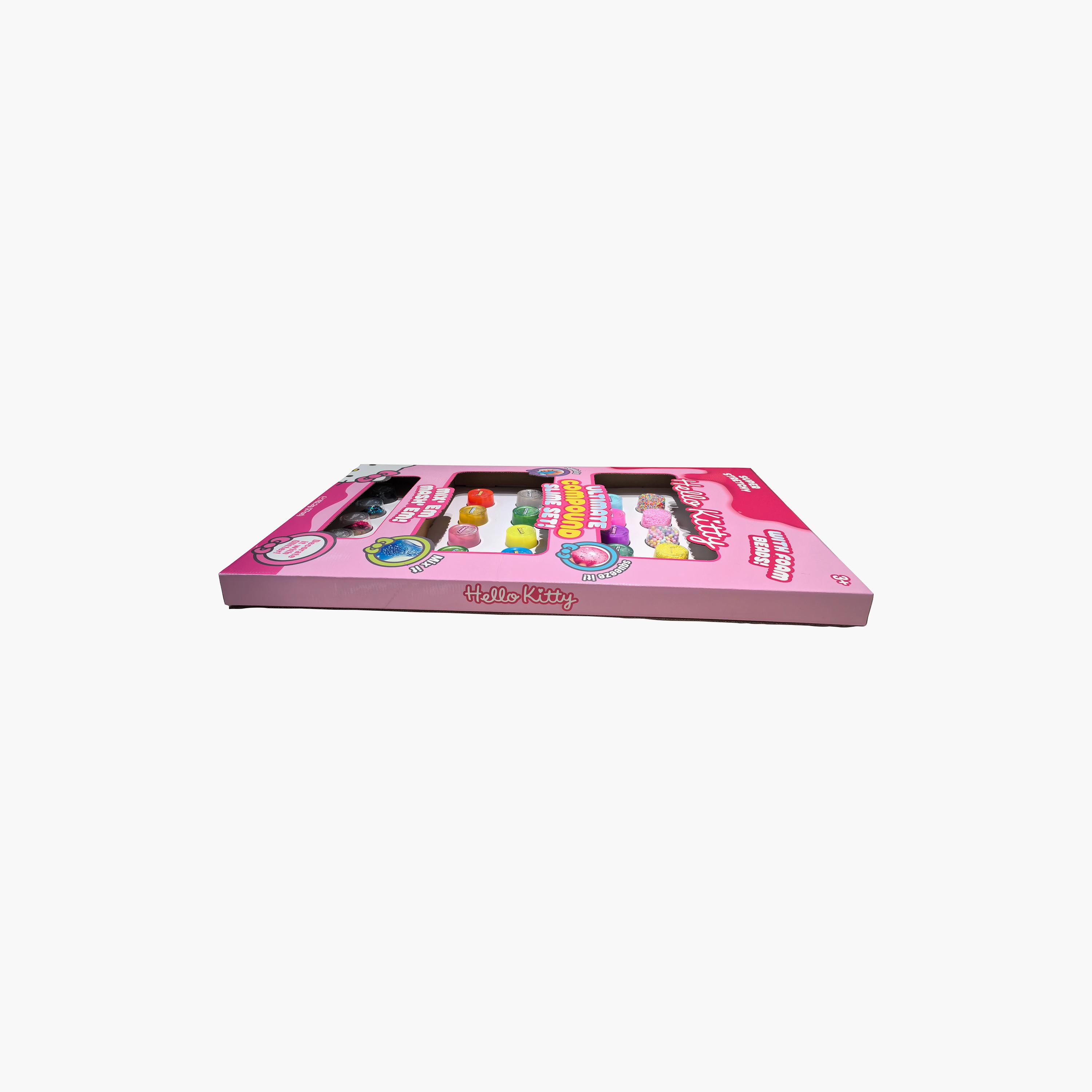 طقم مكونات سلايم هيلو كيتي أولتيميت من دوهتايم سلايمتايم-toys-educational-doughtoys-image-5