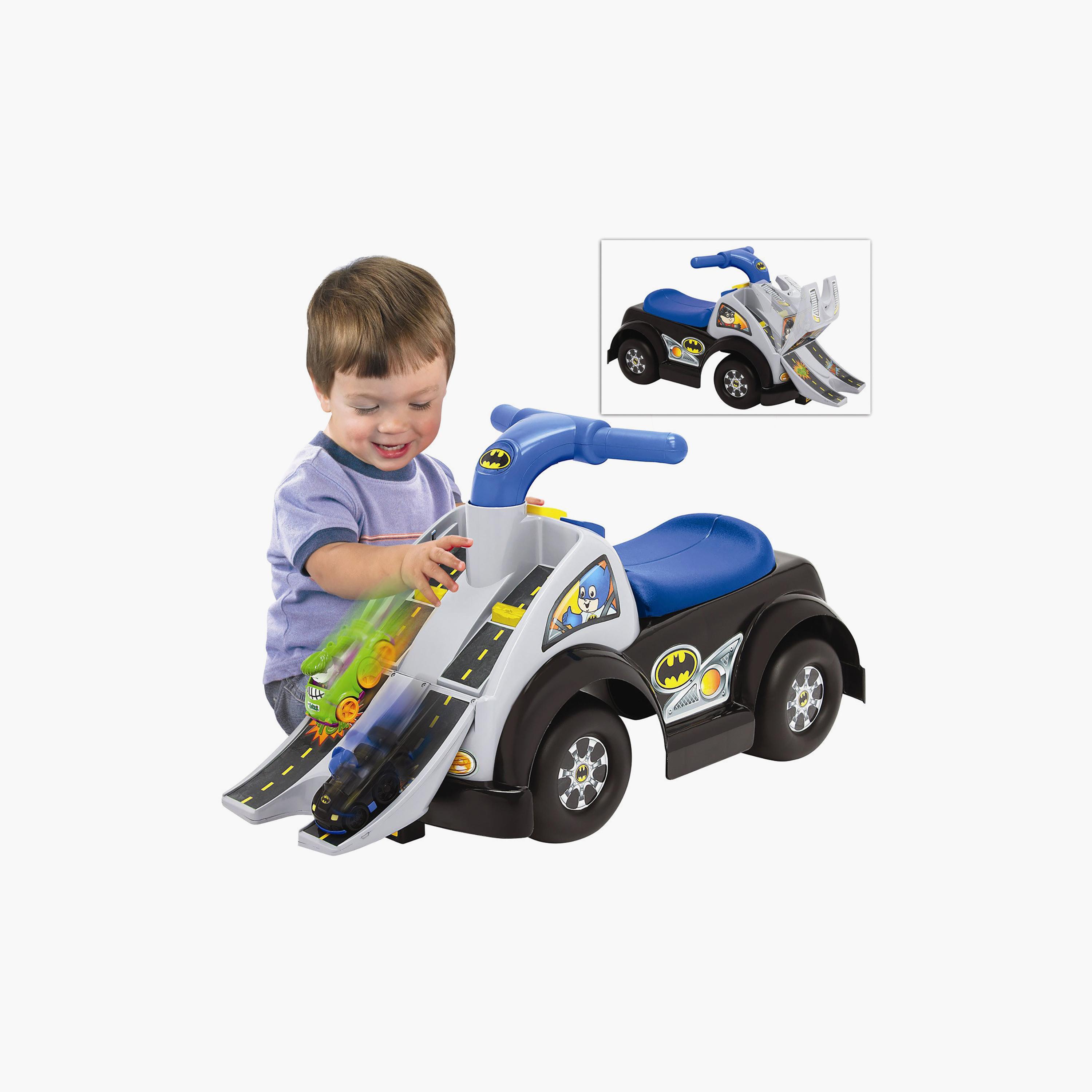 مركبة باتمان ذات عجلات من فيشر-برايس سوبر فريندز-toys-outdoor-bikesandrideons-electricvehicles-image-2