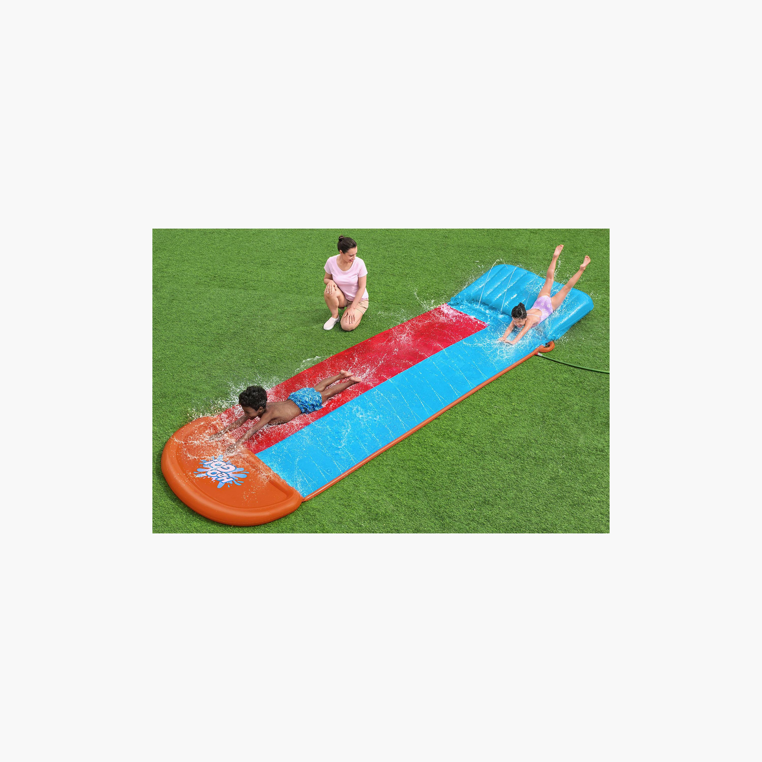 زحليقة بيست واي إتش2أو جو تسونامي سبلاش بمنحدرين جانبيين-toys-outdoor-poolandbeach-pools-image-11