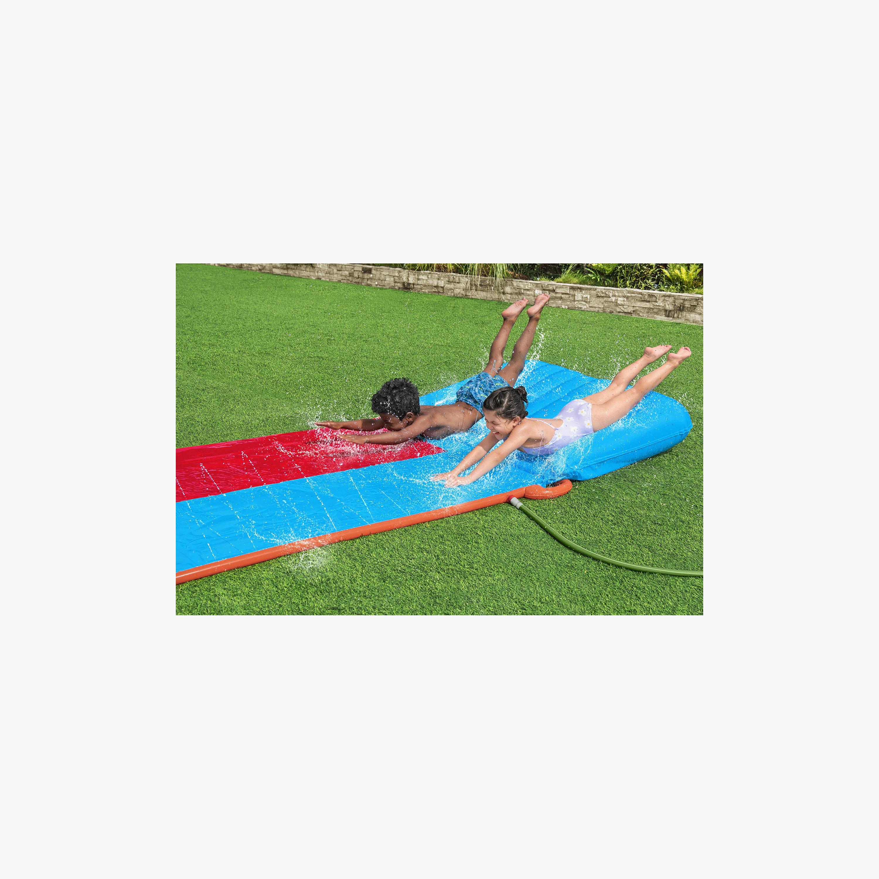 زحليقة بيست واي إتش2أو جو تسونامي سبلاش بمنحدرين جانبيين-toys-outdoor-poolandbeach-pools-image-13