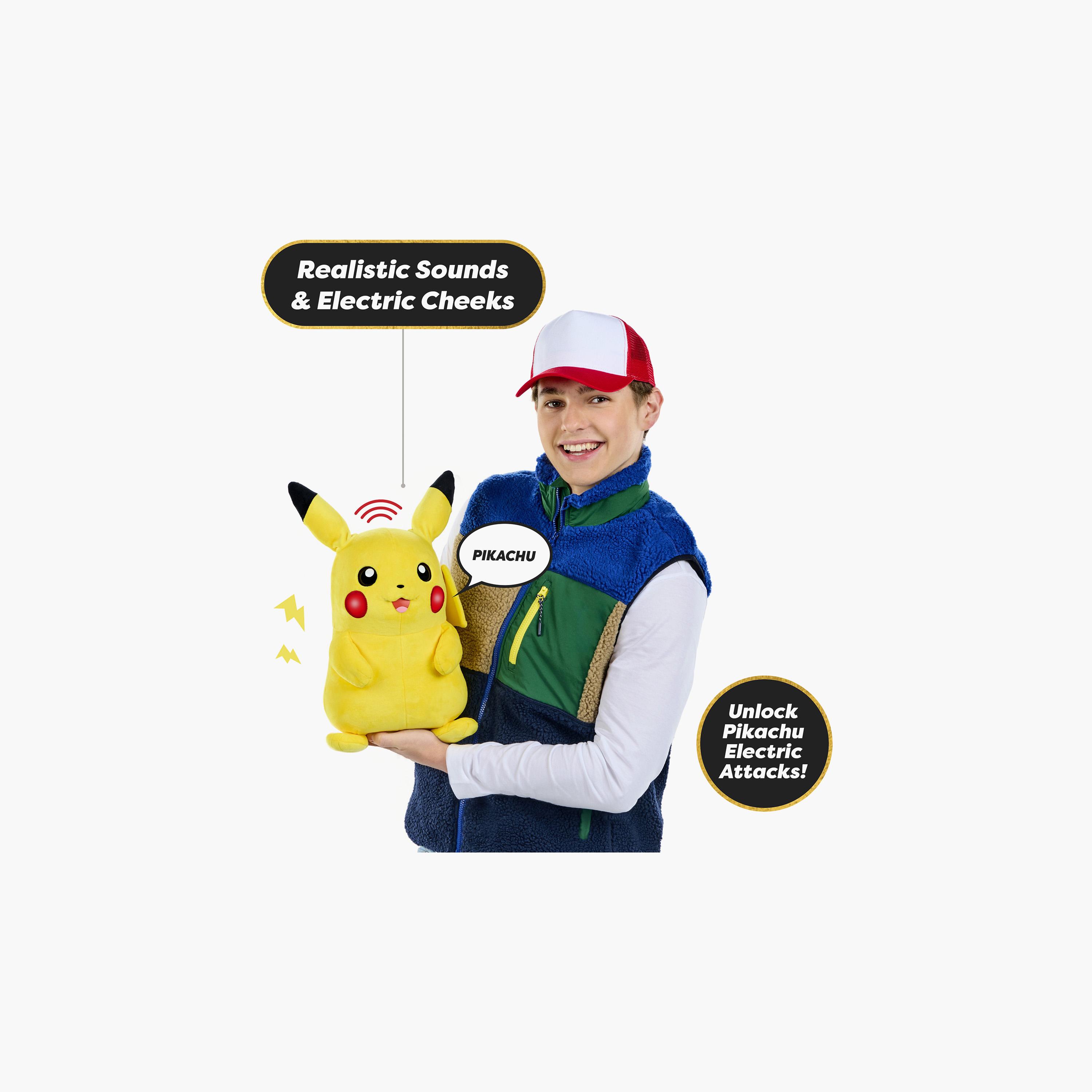 دمية بيكاتشو الناعمة بوكيمون ريل إف إكس-toys-plushsofttoys-cartooncharacters-image-2