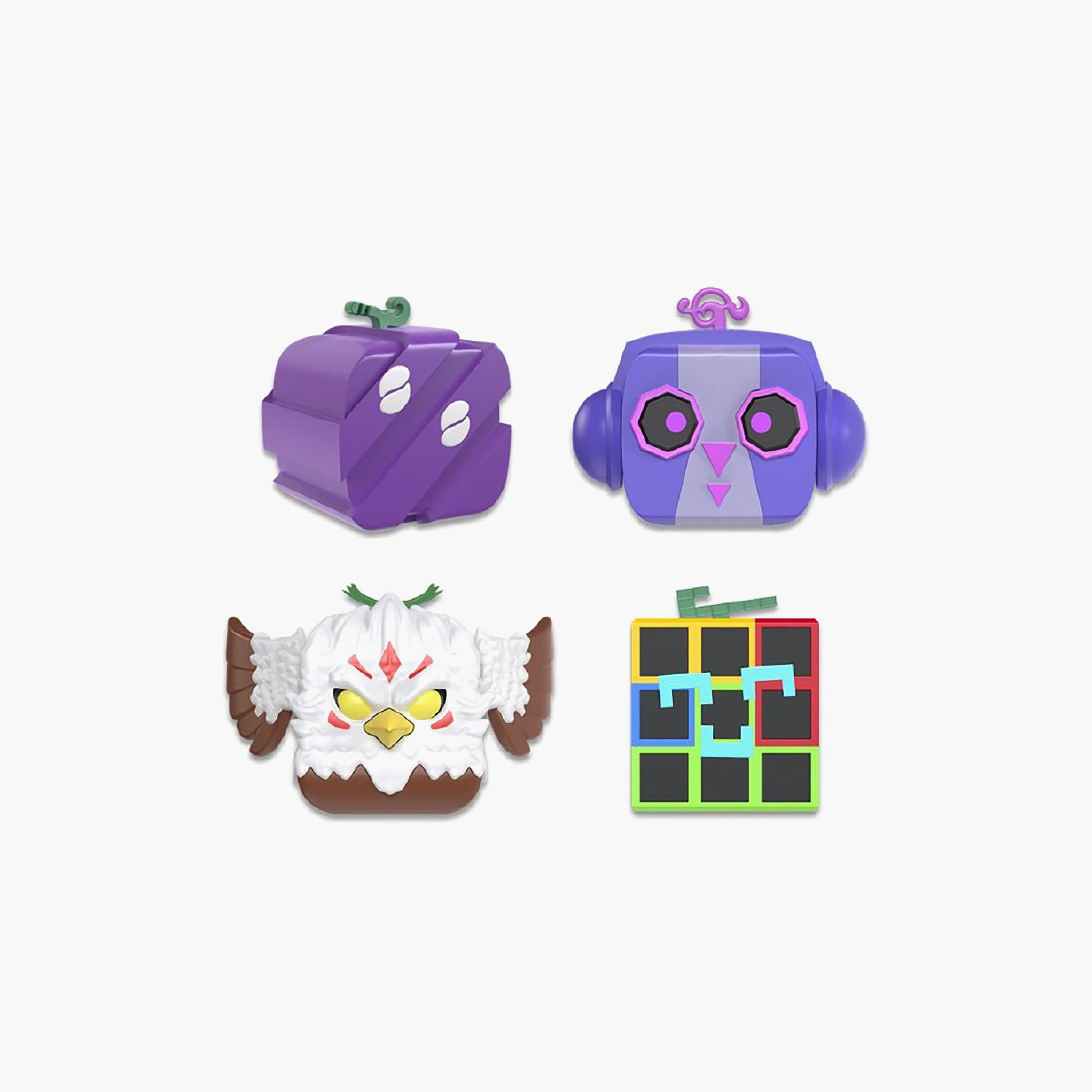 مجسمات بلوكس فروتس مجموعة السلسلة 3 المكونة من 4 قطع-toys-playfigures-animals-image-1