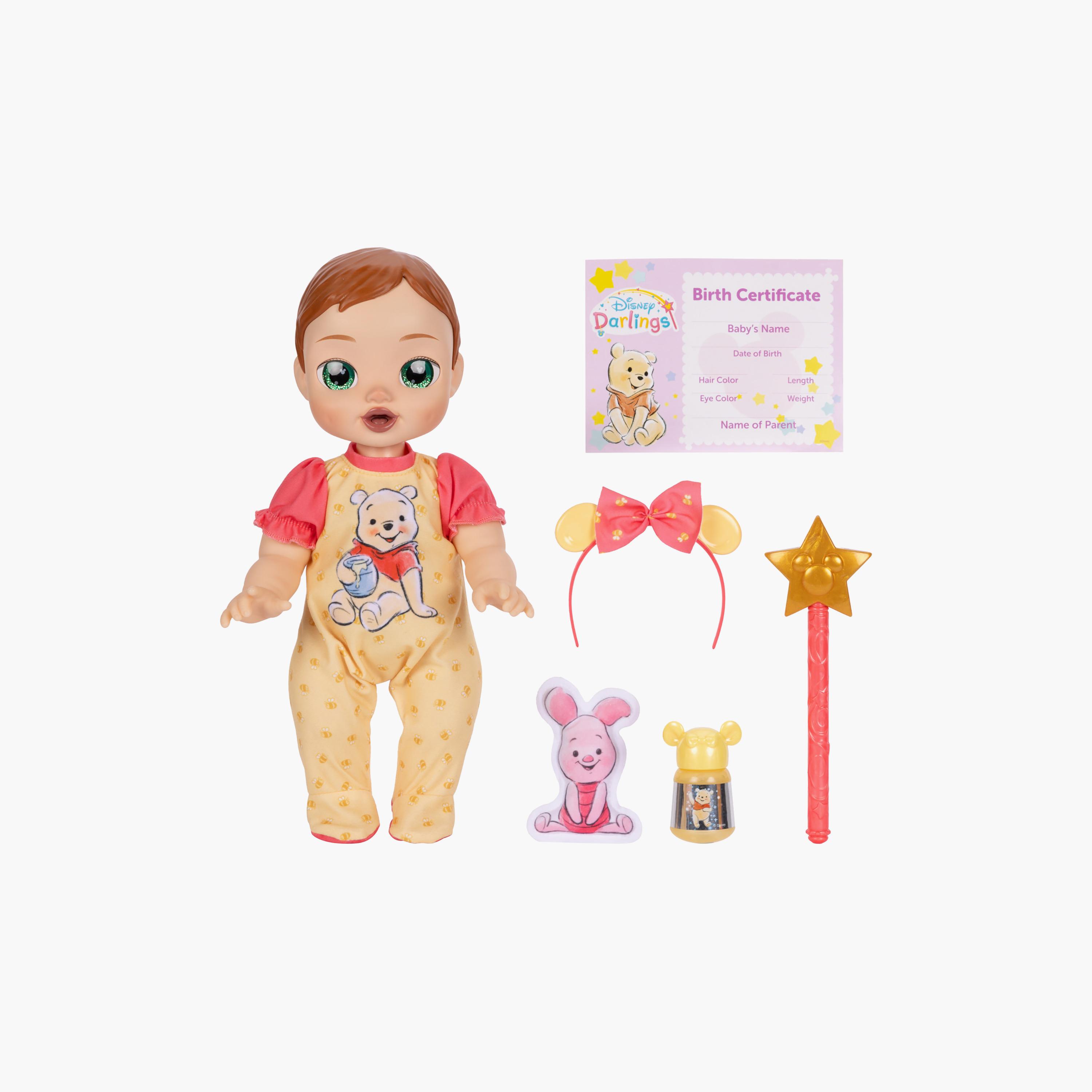 دمية وينى ذا بوه بيبي من ديزني دارلينجز مع إكسسوارات-toys-dollsandplaysets-dolls-image-1
