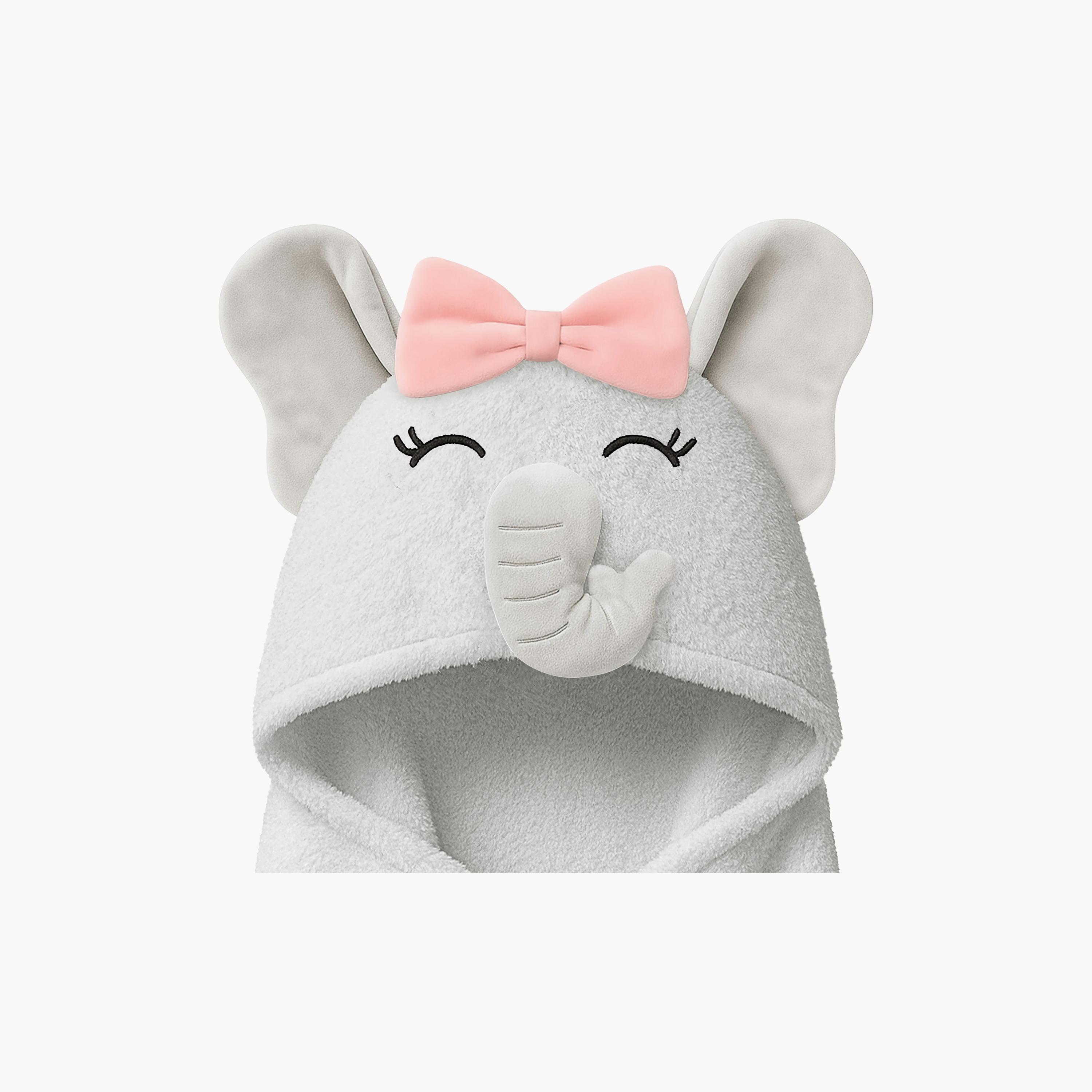 منشفة حمام بكابيوشون بتصميم بلاي بالز من كيابيبيز-baby-bathandcare-towels-image-4