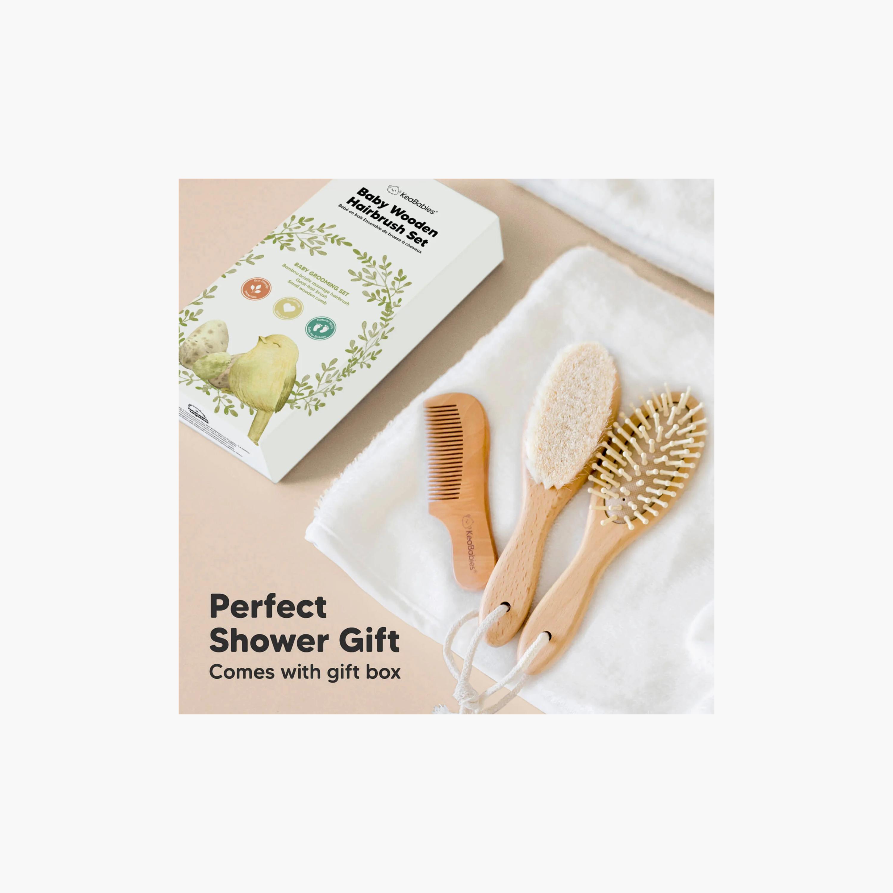 طقم فرشاة شعر ومشط للأطفال من كيابيبيز-baby-bathandcare-hairbodyskincare-image-4