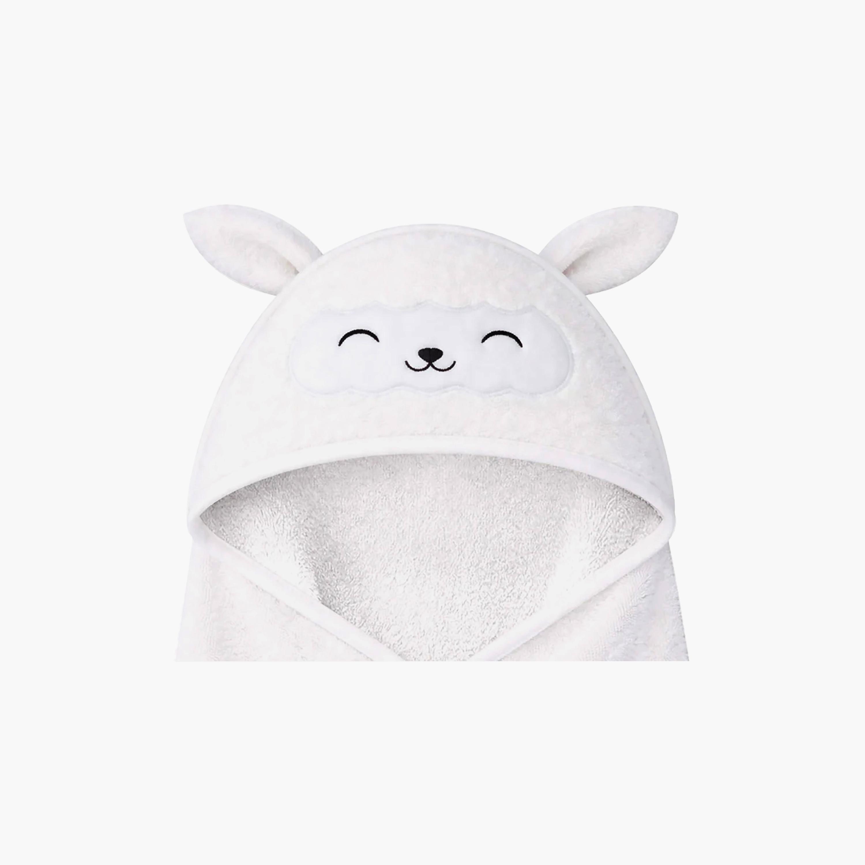 منشفة استحمام بقبعة للأطفال من كيابيبيز كادل بيبي-baby-bathandcare-towels-image-2