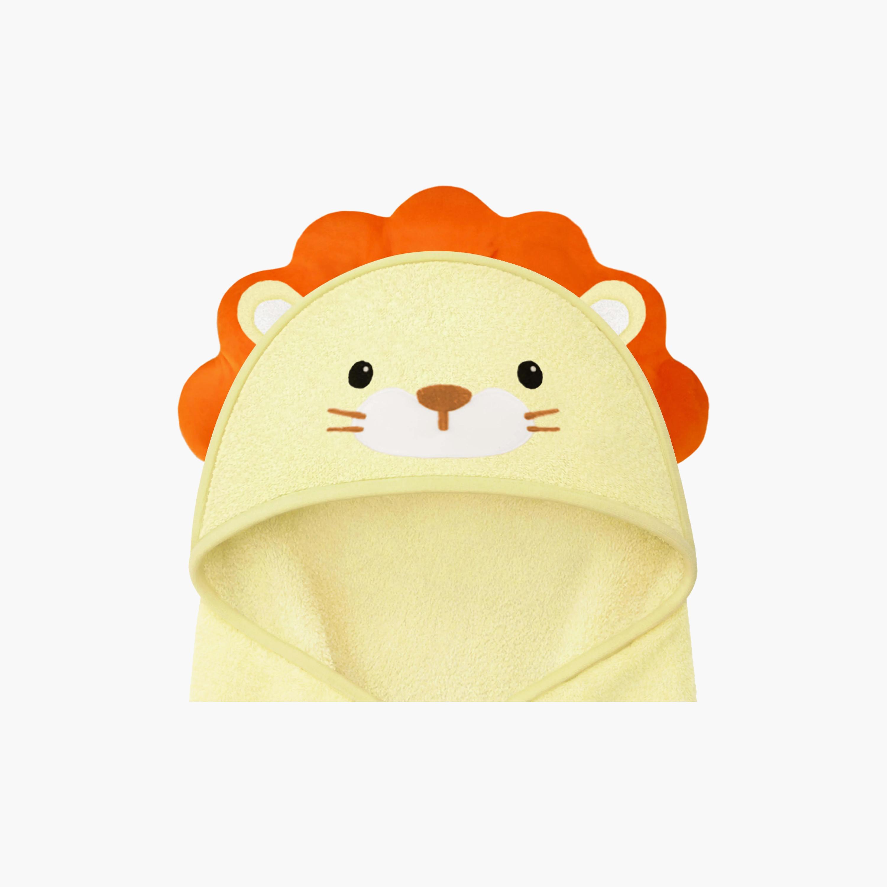 منشفة استحمام بقبعة للأطفال من كيابيبيز كادل بيبي-baby-bathandcare-towels-image-2