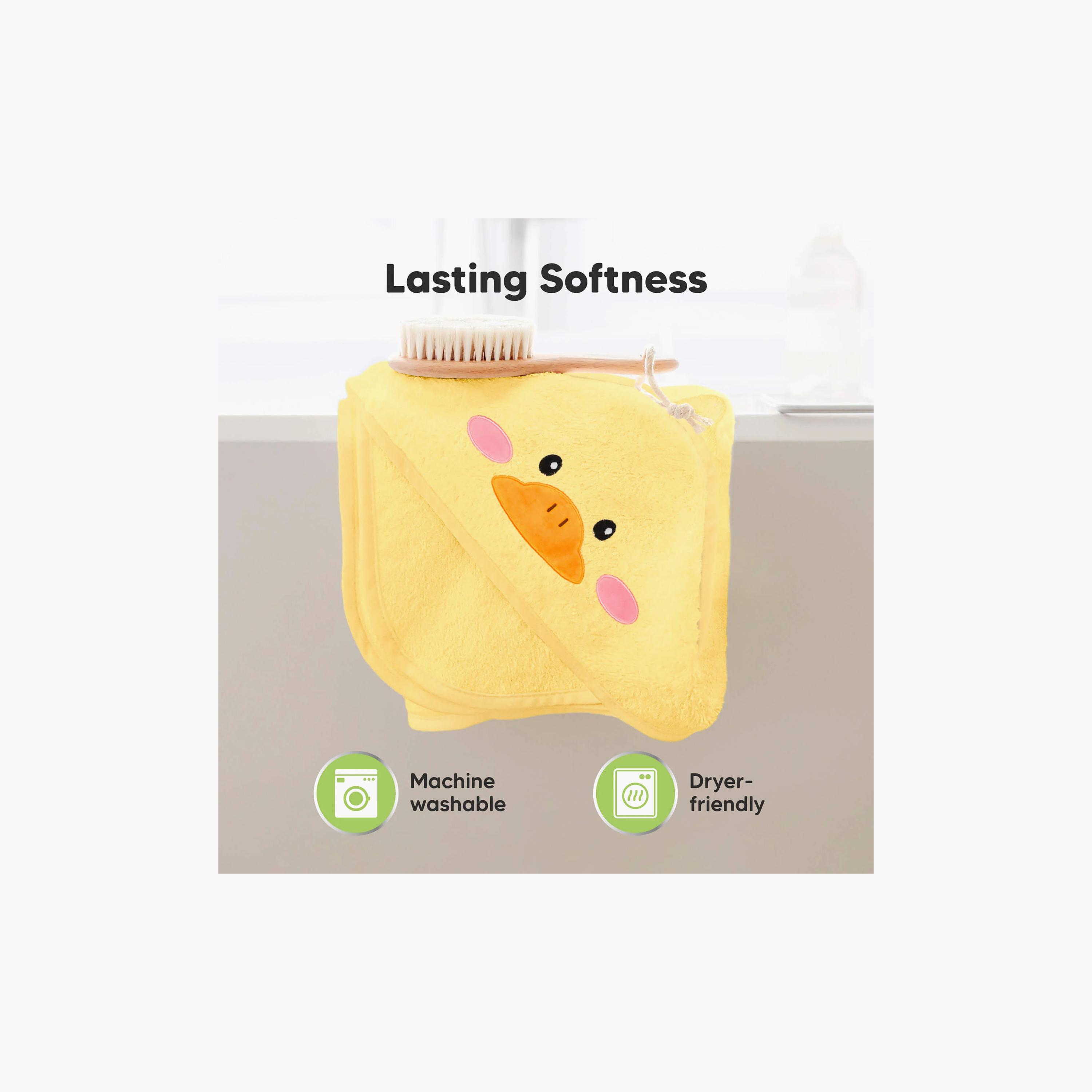منشفة استحمام بقبعة للأطفال من كيابيبيز كادل بيبي-baby-bathandcare-towels-image-7
