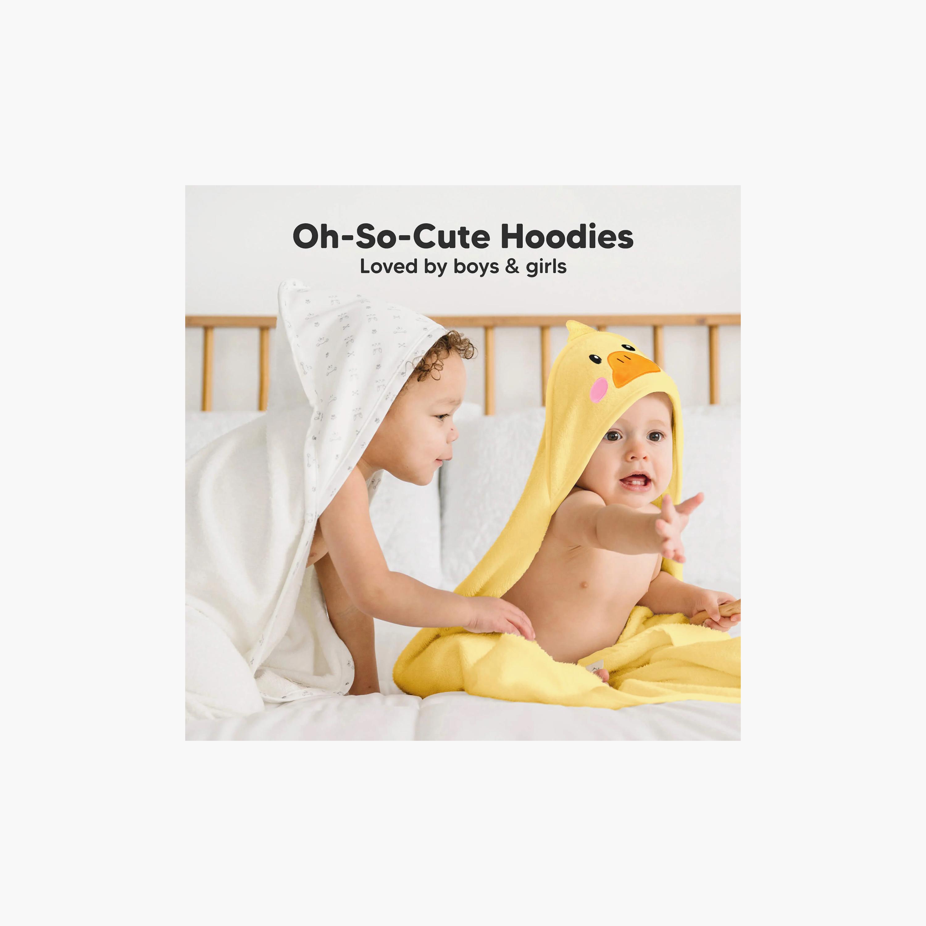 منشفة استحمام بقبعة من خيزران عضوي من كيابيبيز-baby-bathandcare-towels-image-6