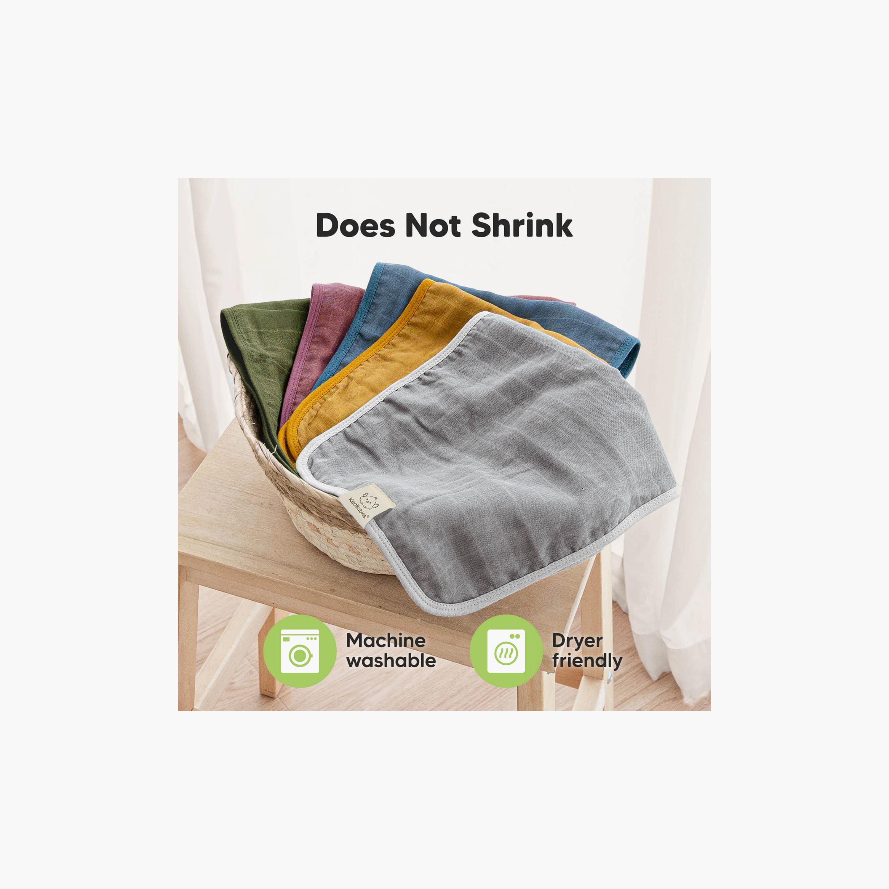 فوط تجشؤ موسلين لومي للأطفال 5 قطع من كيابيبيز-baby-bathandcare-towels-image-3