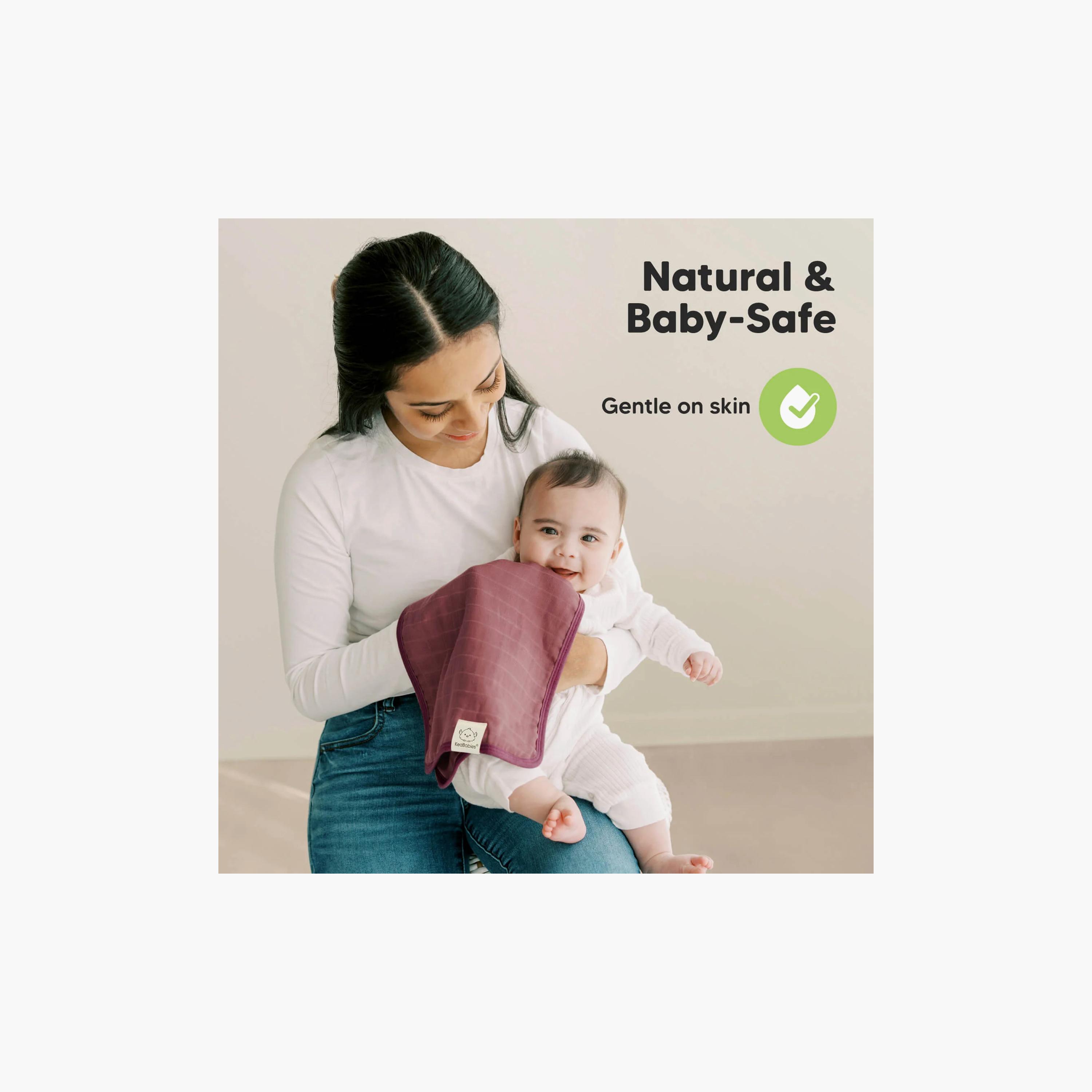 فوط تجشؤ موسلين لومي للأطفال 5 قطع من كيابيبيز-baby-bathandcare-towels-image-9