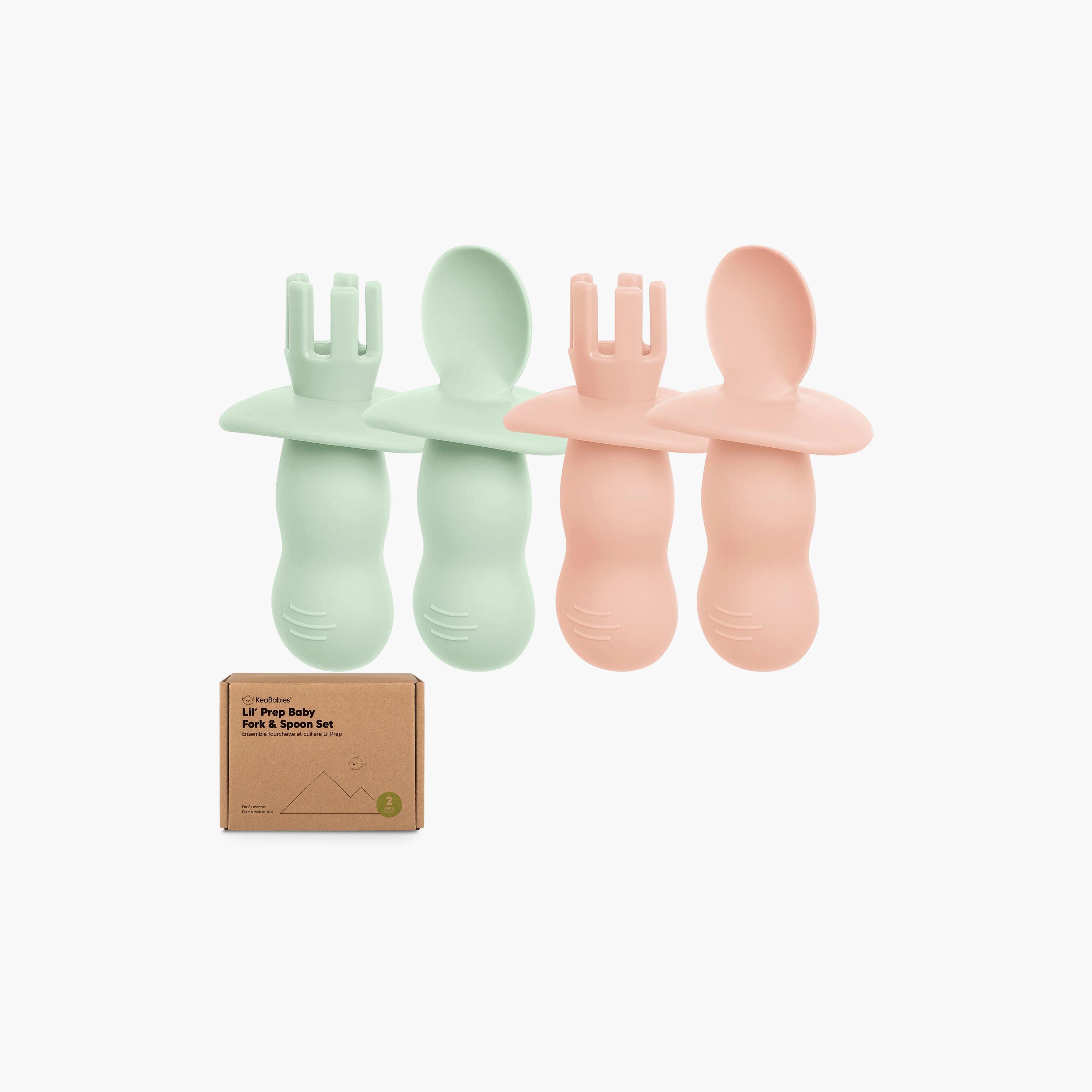 طقم شوكة وملعقة ليلا بريب من كيابيبيز-baby-feeding-mealtimeessentials-image-2