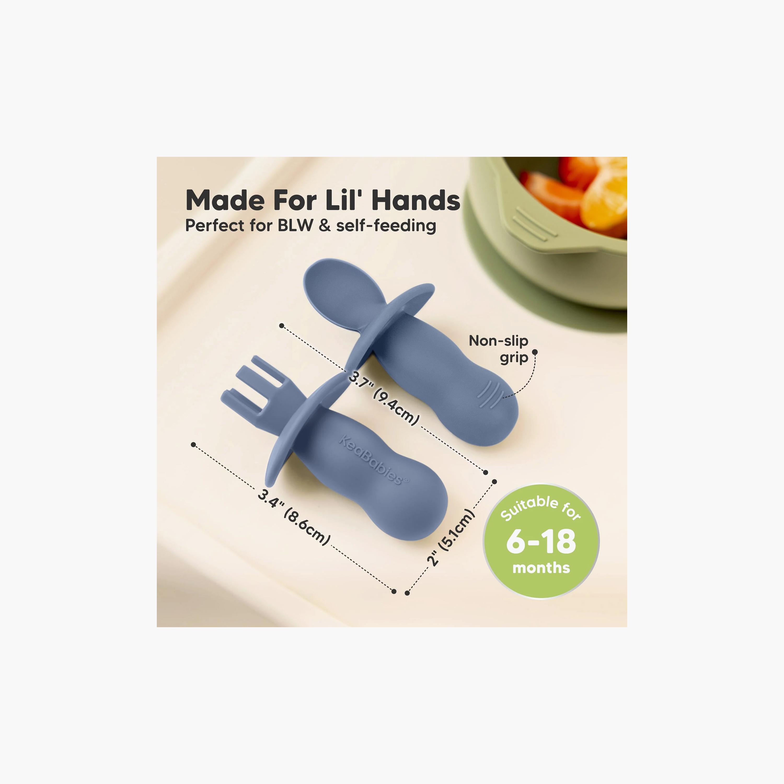 طقم شوكة وملعقة ليلا بريب من كيابيبيز-baby-feeding-mealtimeessentials-image-9