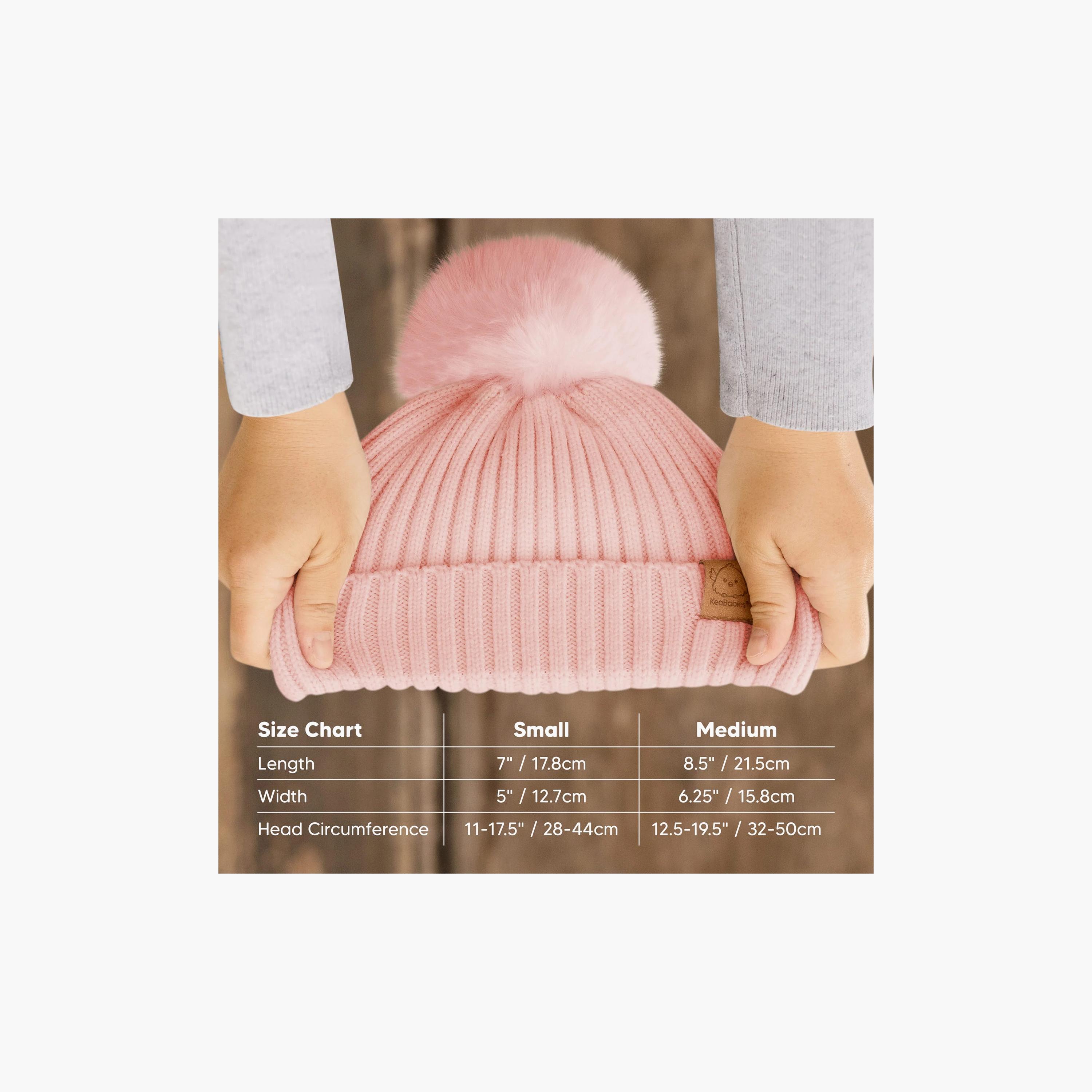 قبعات بيني تريكو بكرة بوم للأطفال عبوة من قطعتين من كيابيبيز-boys-accessories-caps-image-7