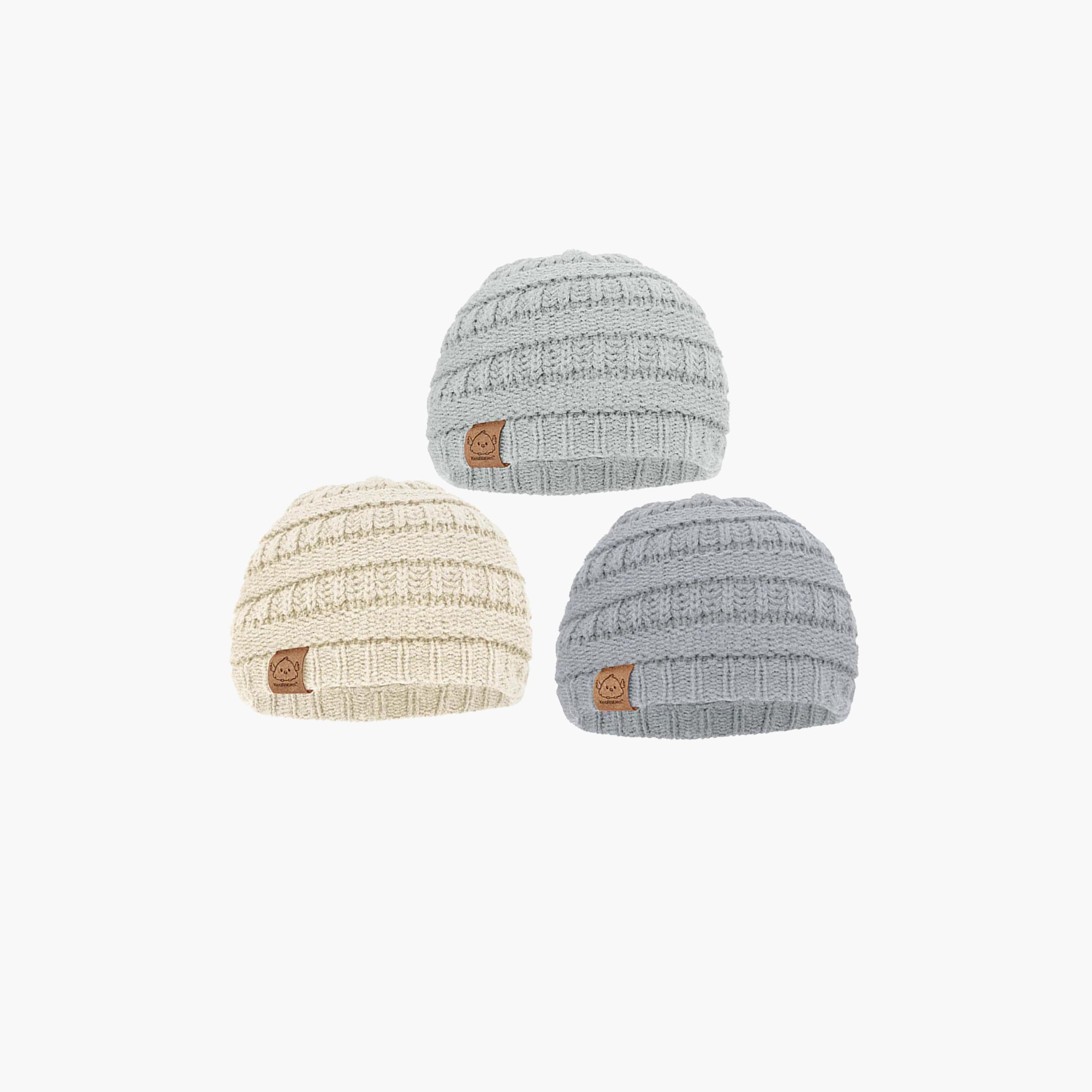 قبعات بيني للأطفال وارمزي 3 قطع من كيابيبيز-boys-accessories-caps-image-1