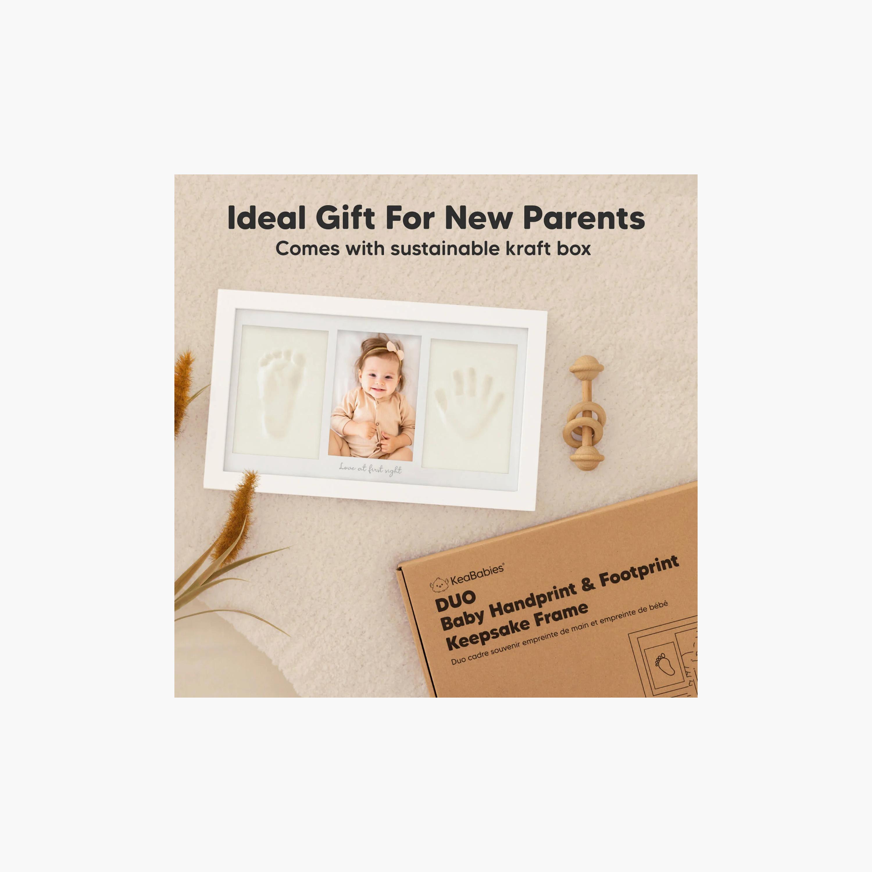 إطار مزدوج تذكاري لطبعة يد وقدم الطفل من كيابيبيز-baby-nursery-roomdecor-image-6
