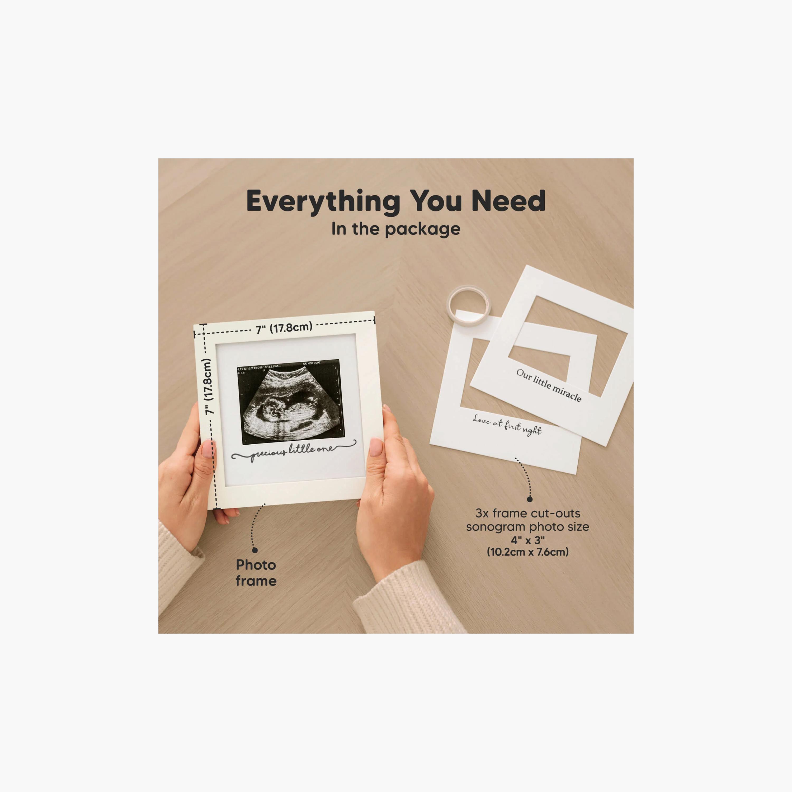KeaBabies Solo Baby Sonogram Frame-baby-nursery-roomdecor-image-9