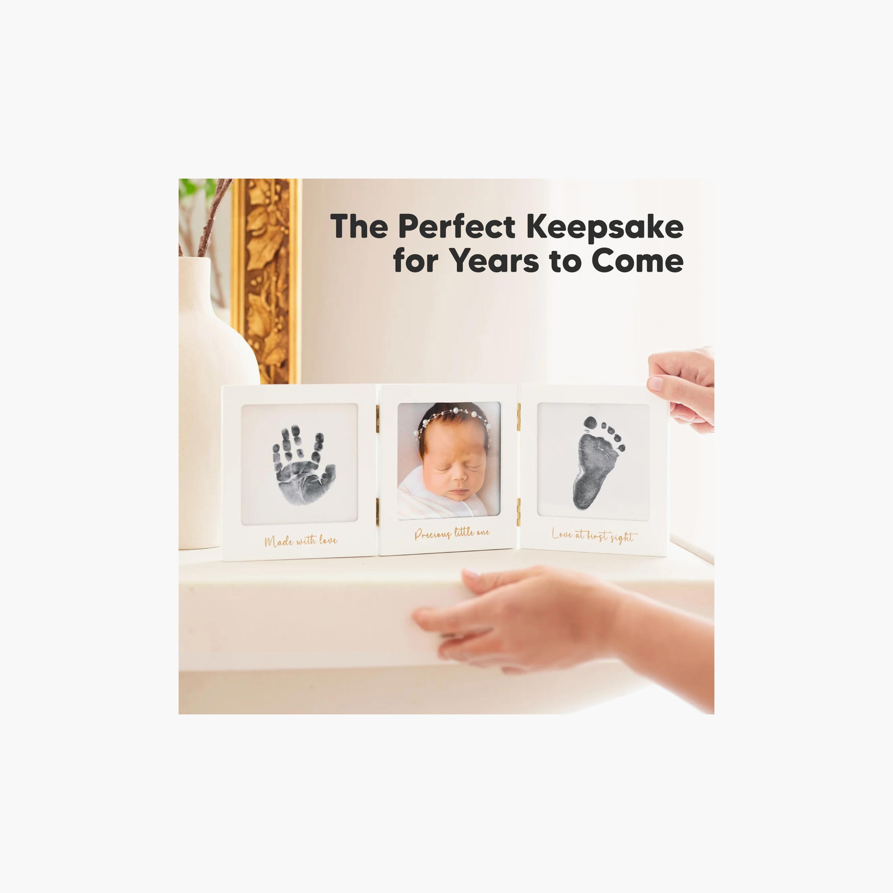KeaBabies Fond Clean Touch Inkless Hand & Footprint Frame-baby-nursery-roomdecor-image-3