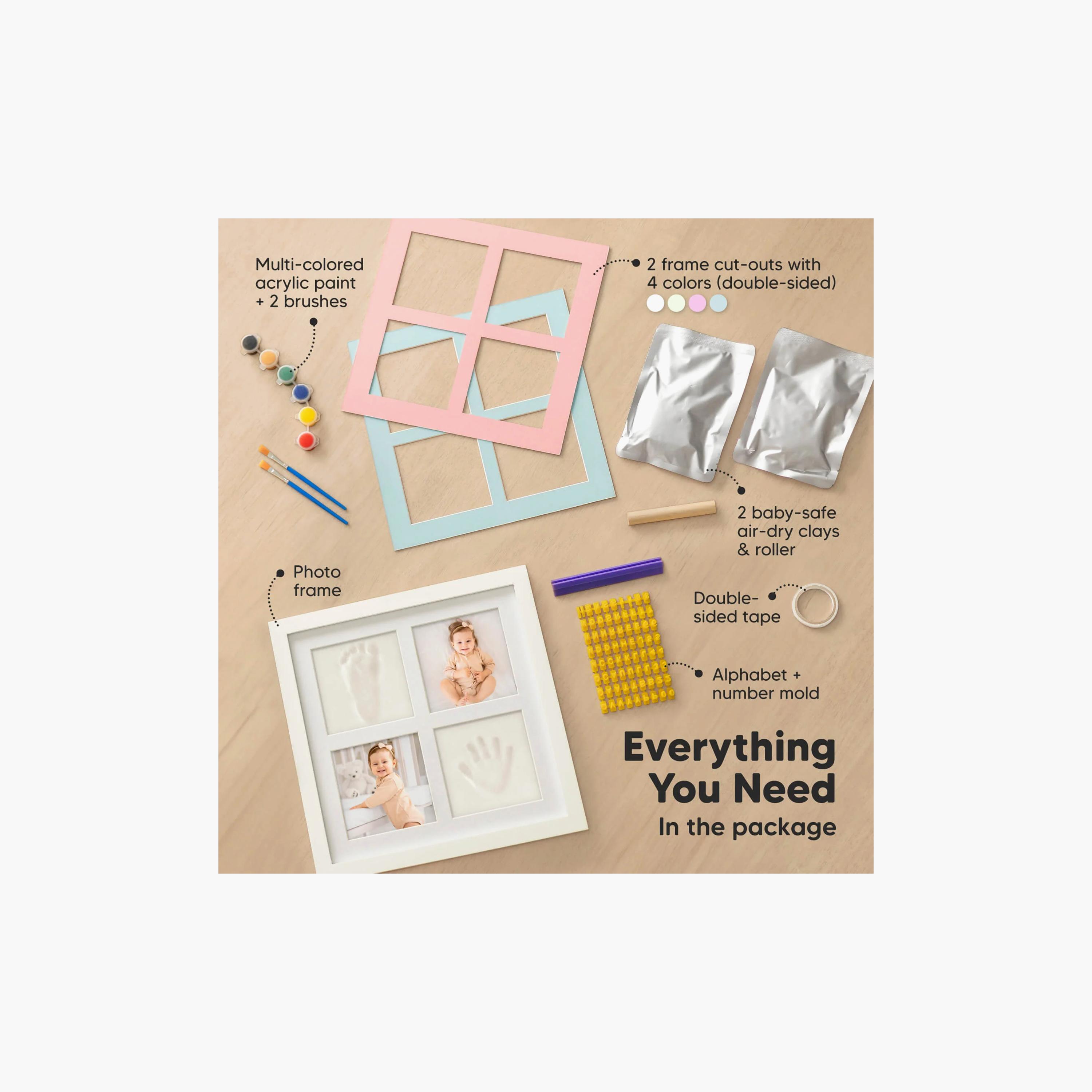 KeaBabies Ever Baby Hand & Footprint Frame-baby-nursery-roomdecor-image-9