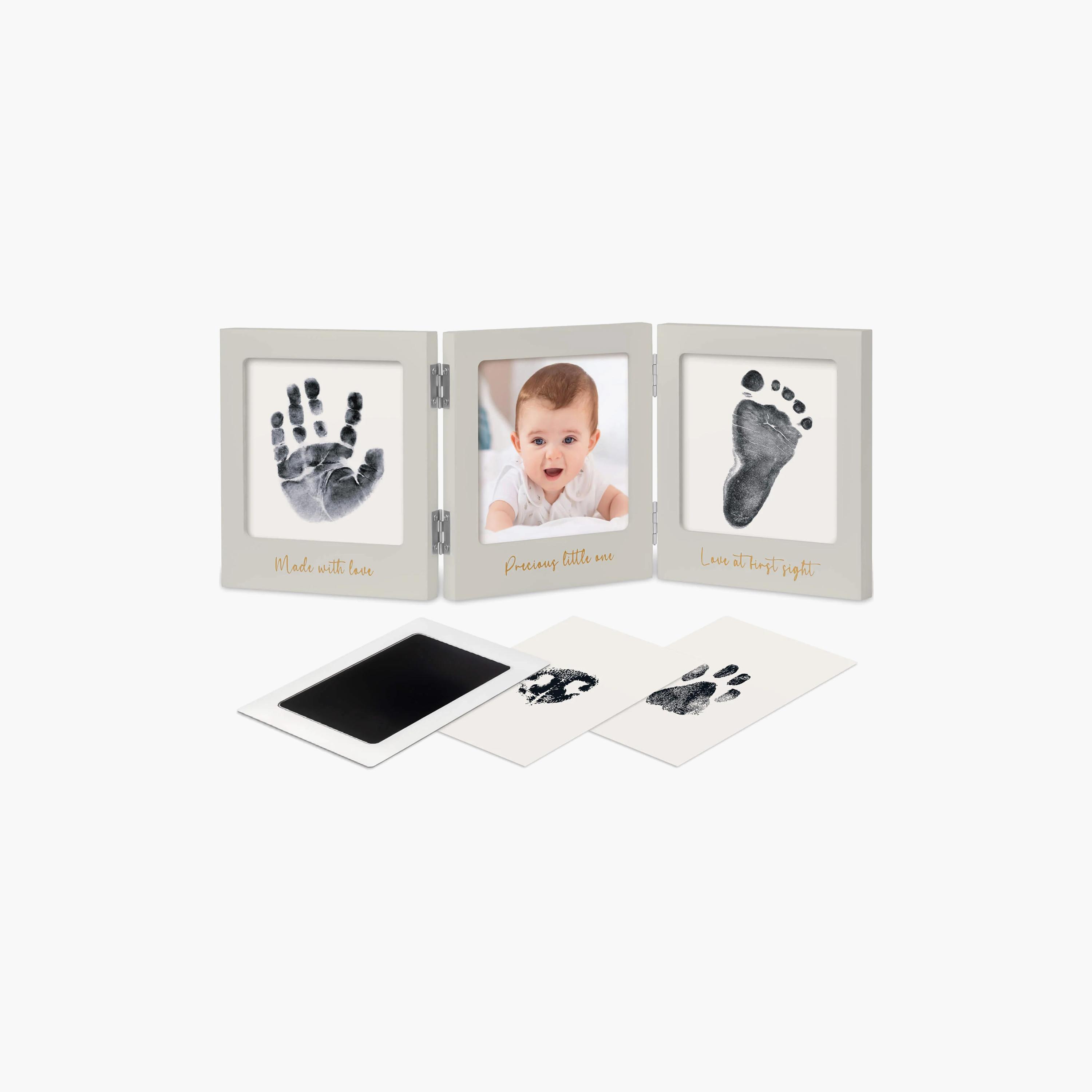 KeaBabies Fond Clean Touch Inkless Hand & Footprint Frame-baby-nursery-roomdecor-image-1
