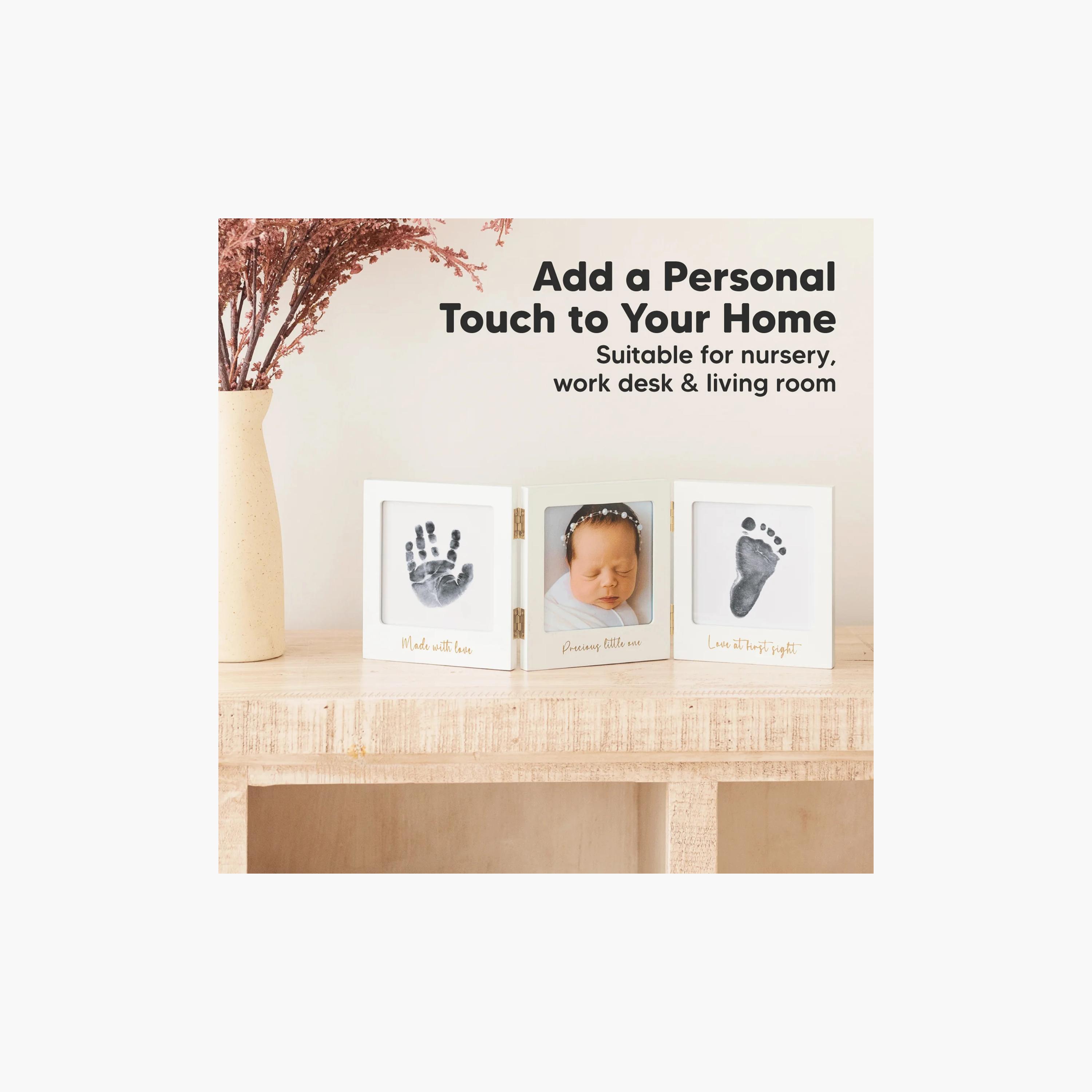 KeaBabies Fond Clean Touch Inkless Hand & Footprint Frame-baby-nursery-roomdecor-image-2