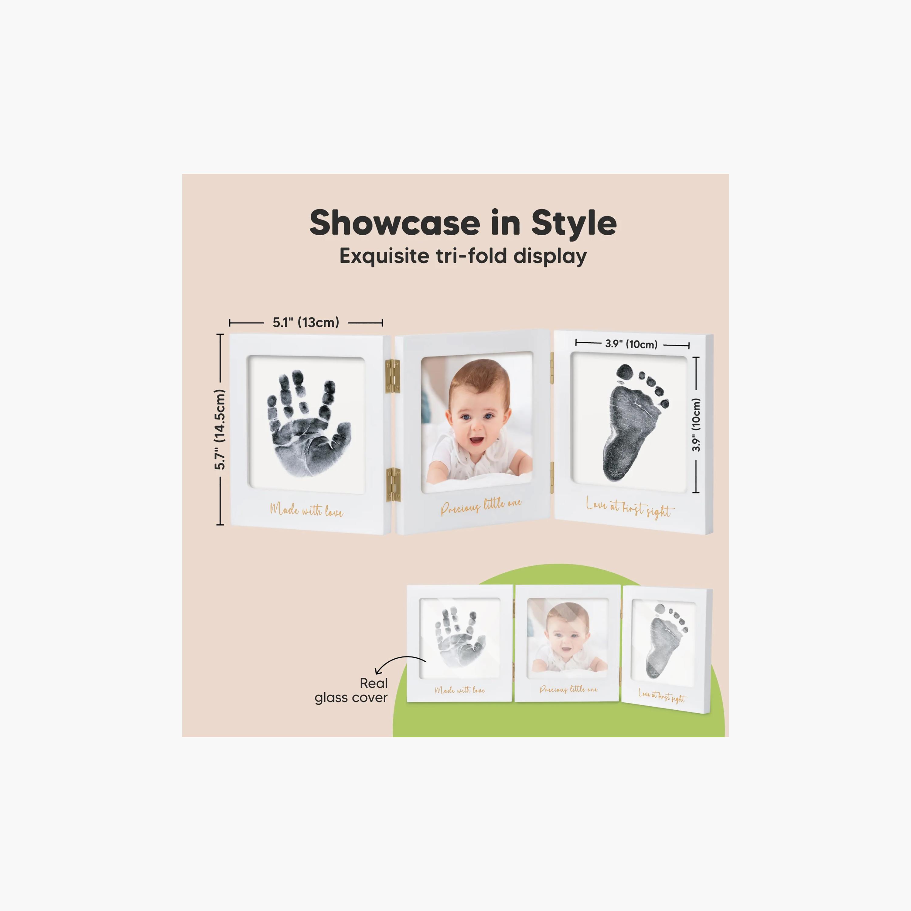 KeaBabies Fond Clean Touch Inkless Hand & Footprint Frame-baby-nursery-roomdecor-image-6