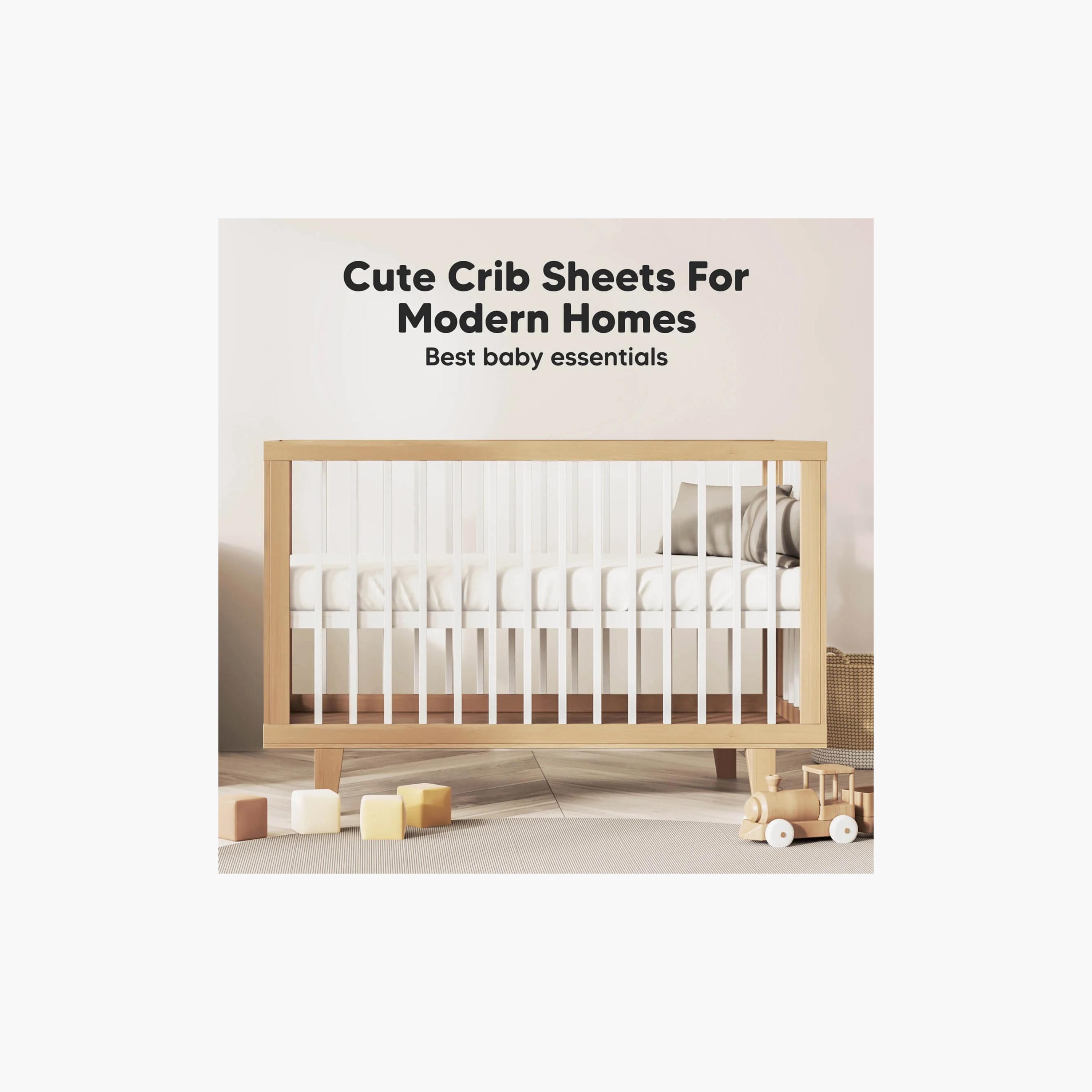 طقم ملاءات سرير أطفال مقاوم للماء من قطعتين إيسلا بروتكت+ من كيابيبيز-baby-nursery-babybedding-image-2