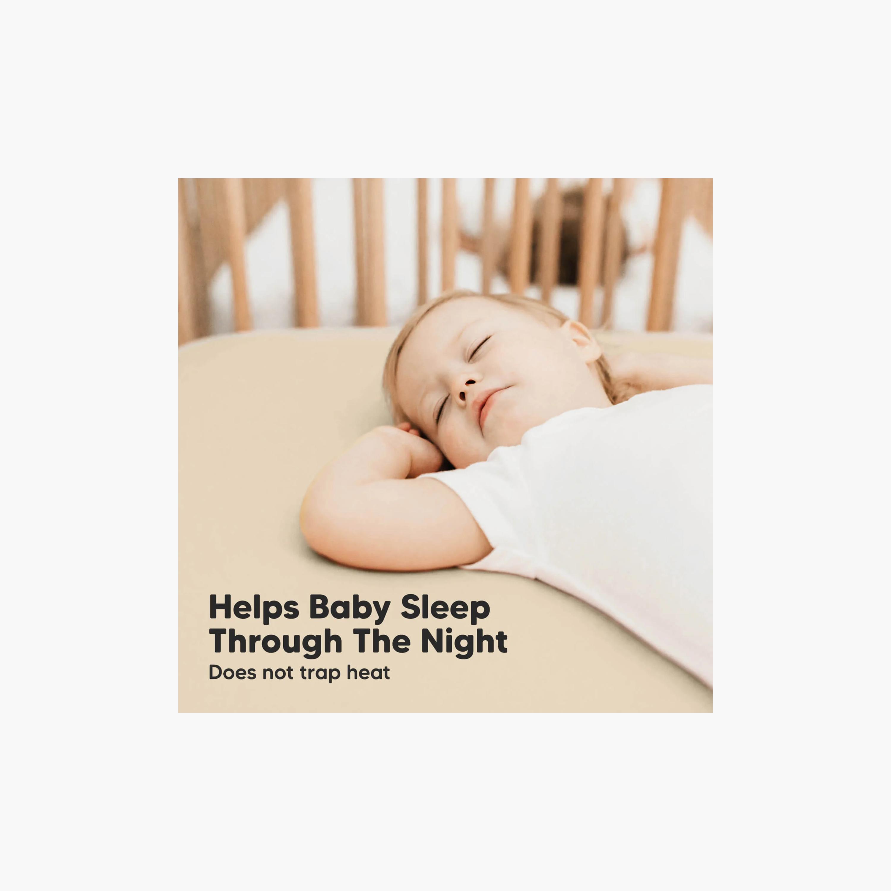 طقم ملاءات سرير أطفال مقاوم للماء من قطعتين إيسلا بروتكت+ من كيابيبيز-baby-nursery-babybedding-image-5